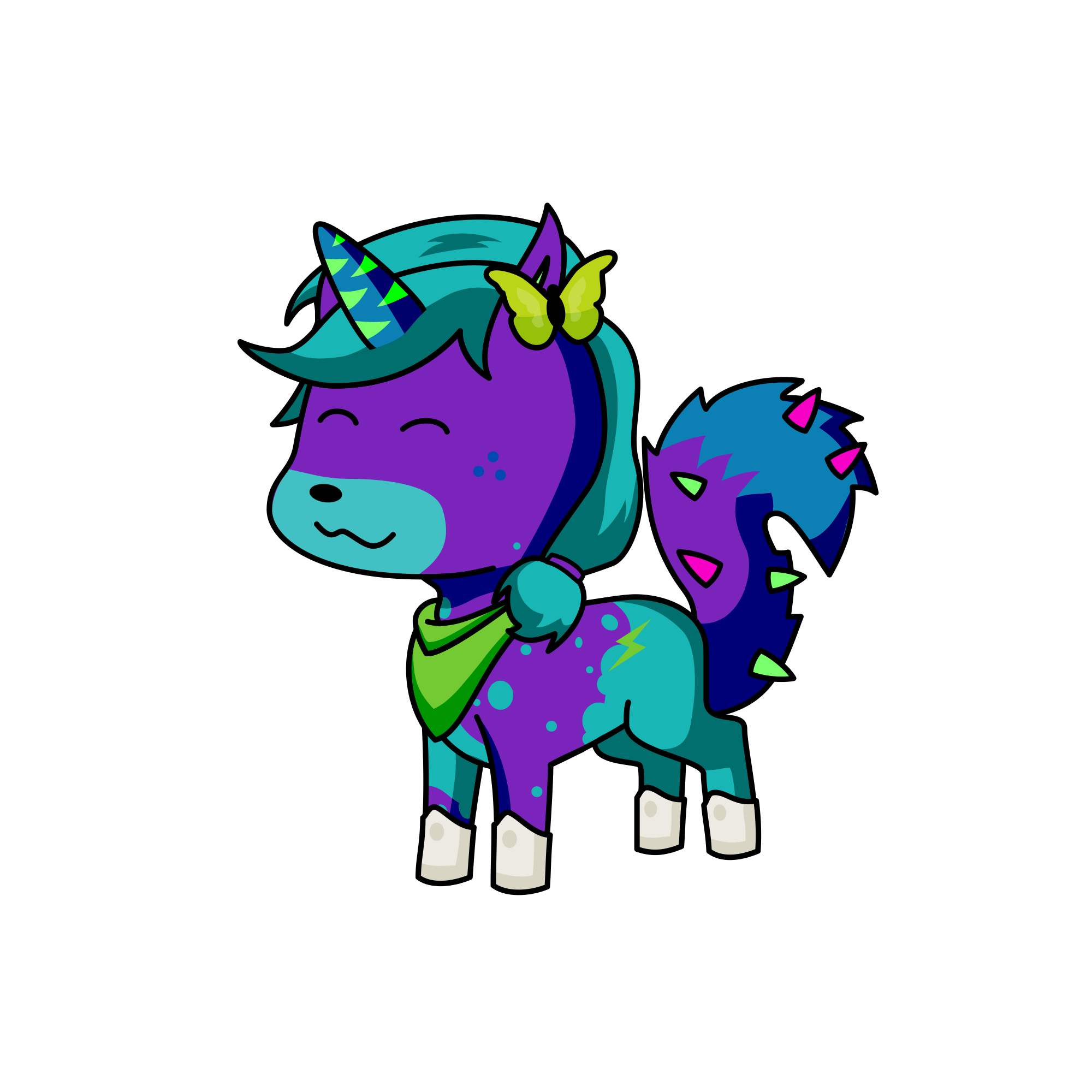 Luna, the unicorn
