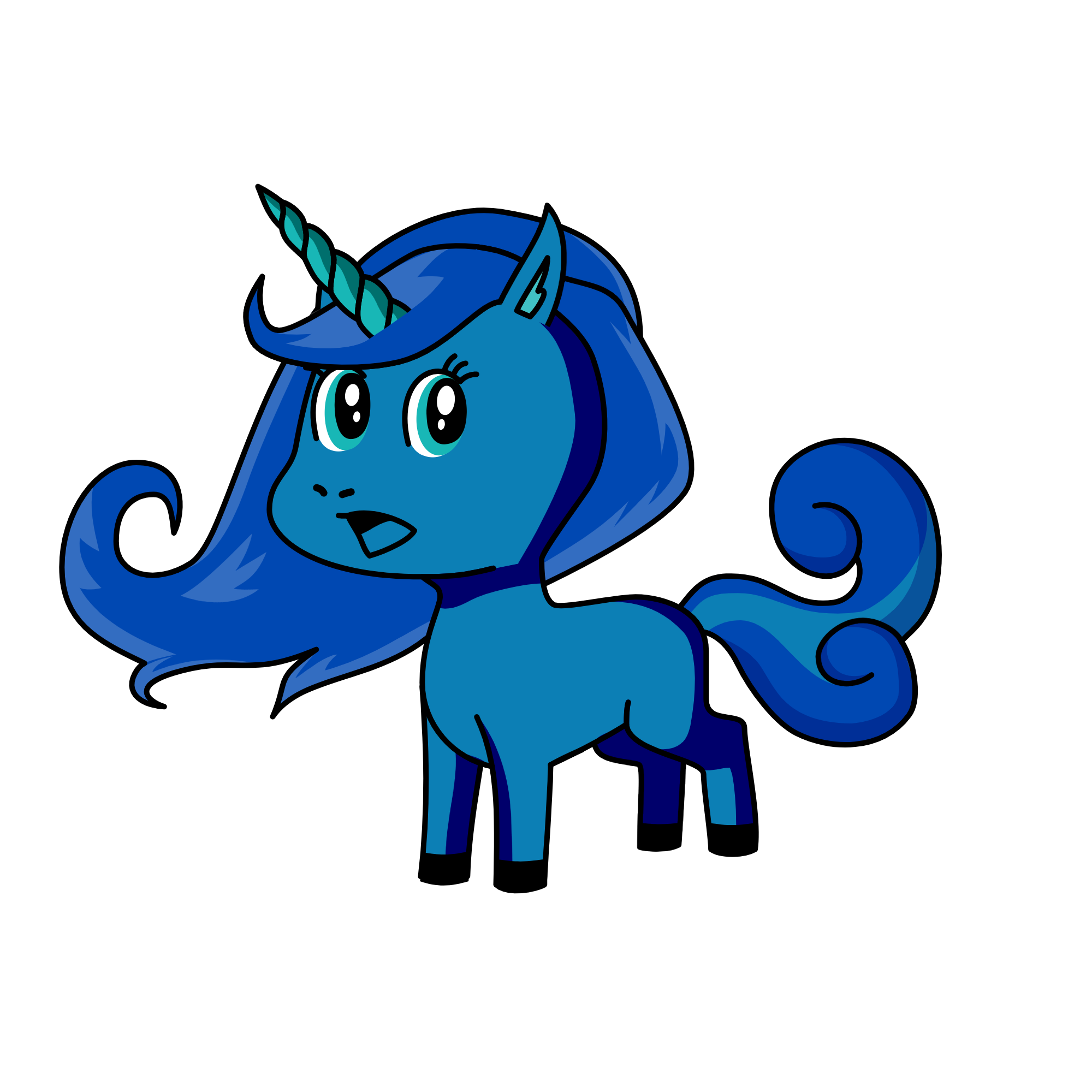 luna, the unicorn