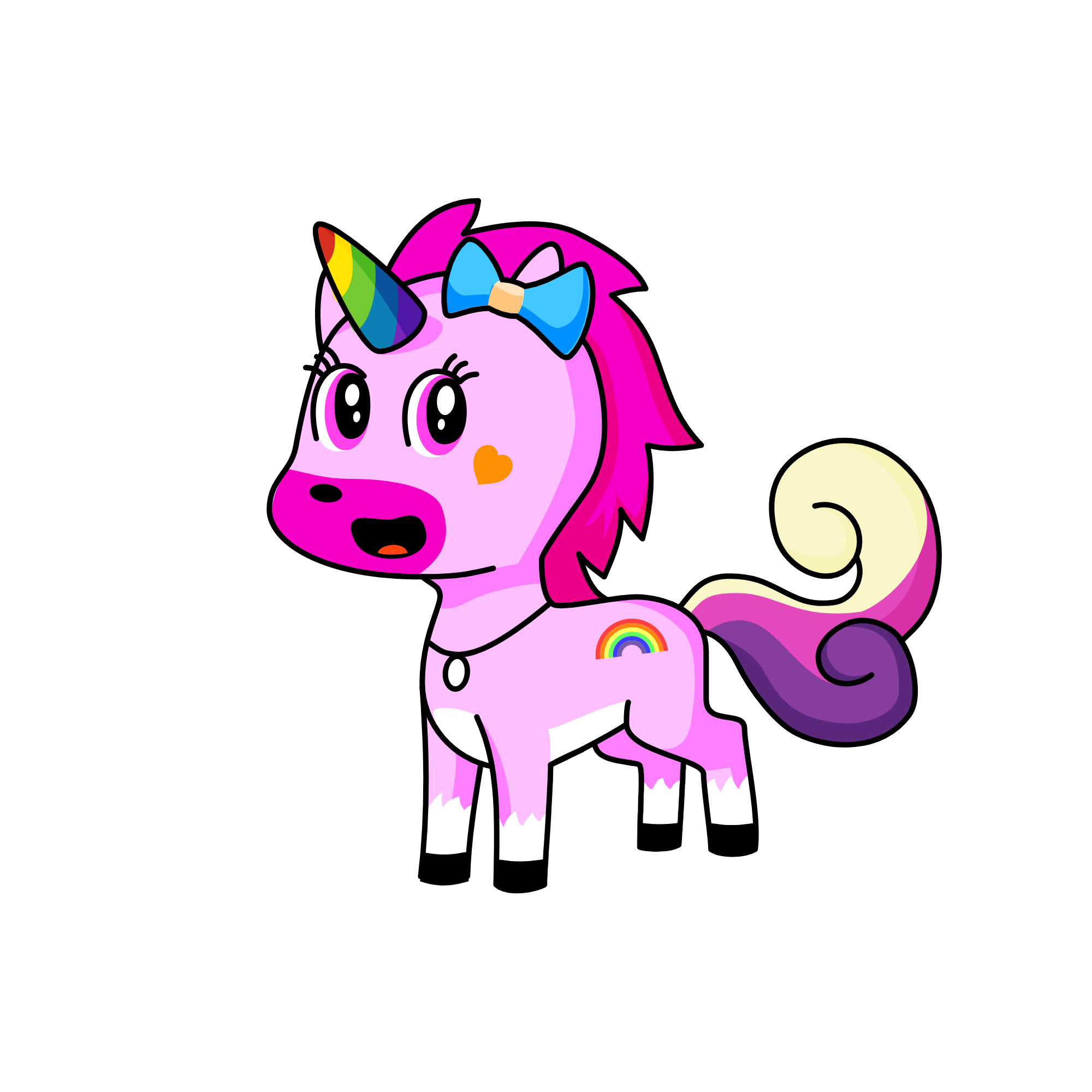 Holly, the unicorn