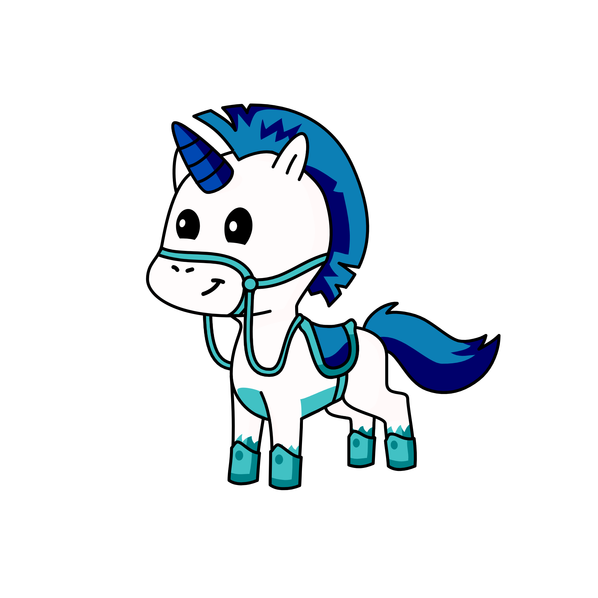 saxophone, the unicorn