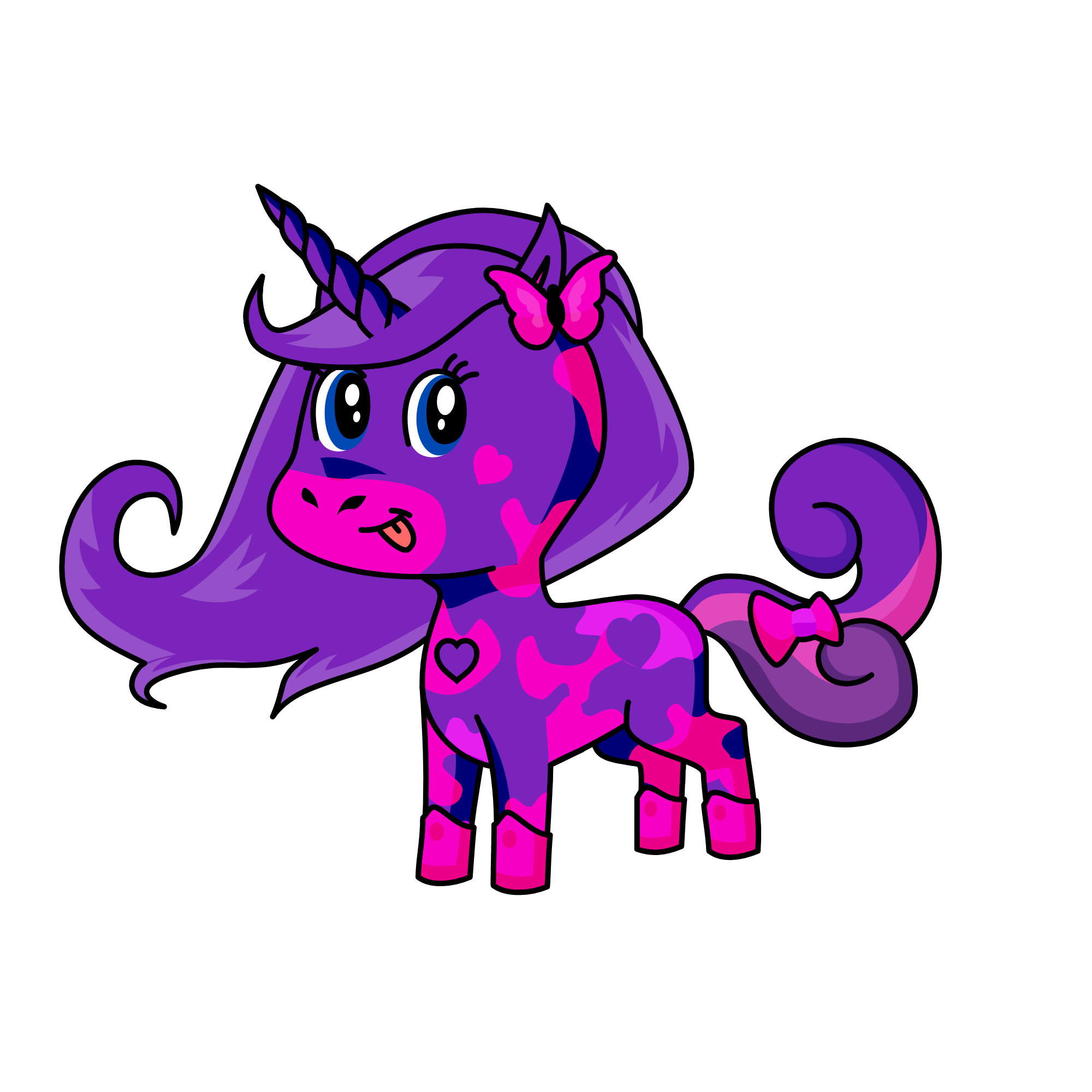 Lunar Moon, the unicorn