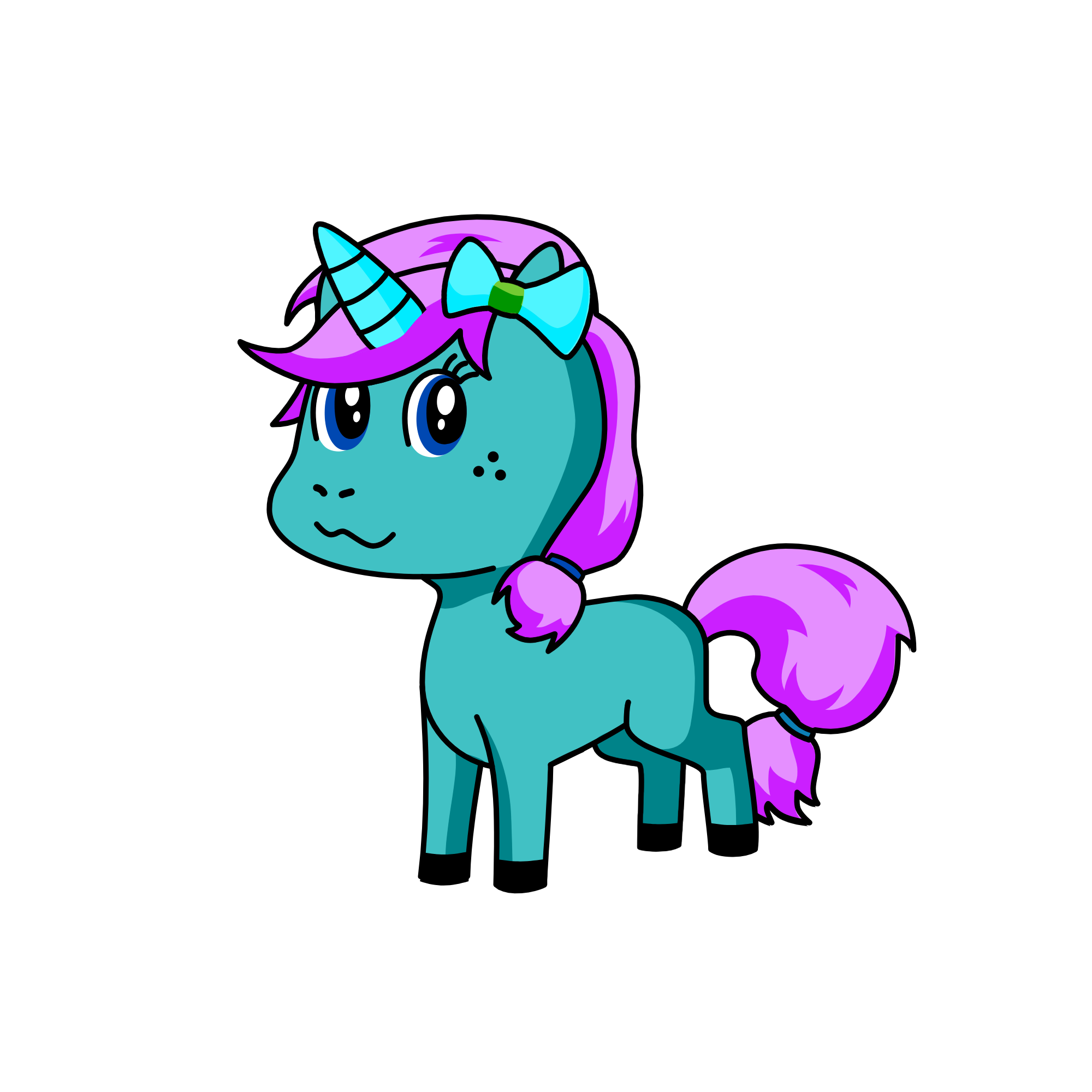 clara, the unicorn
