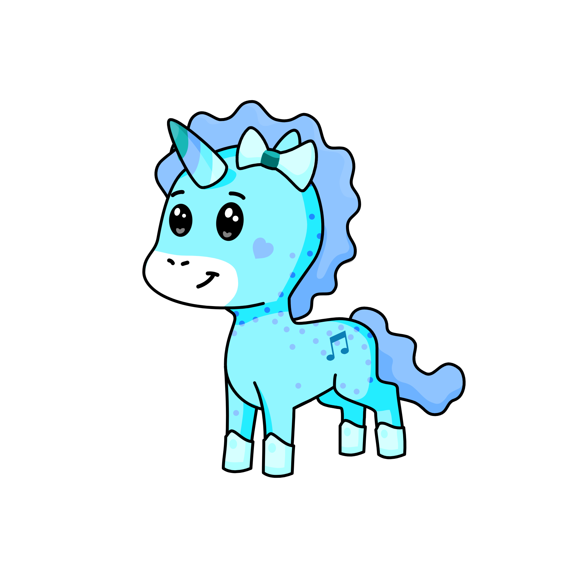 Ice, the unicorn