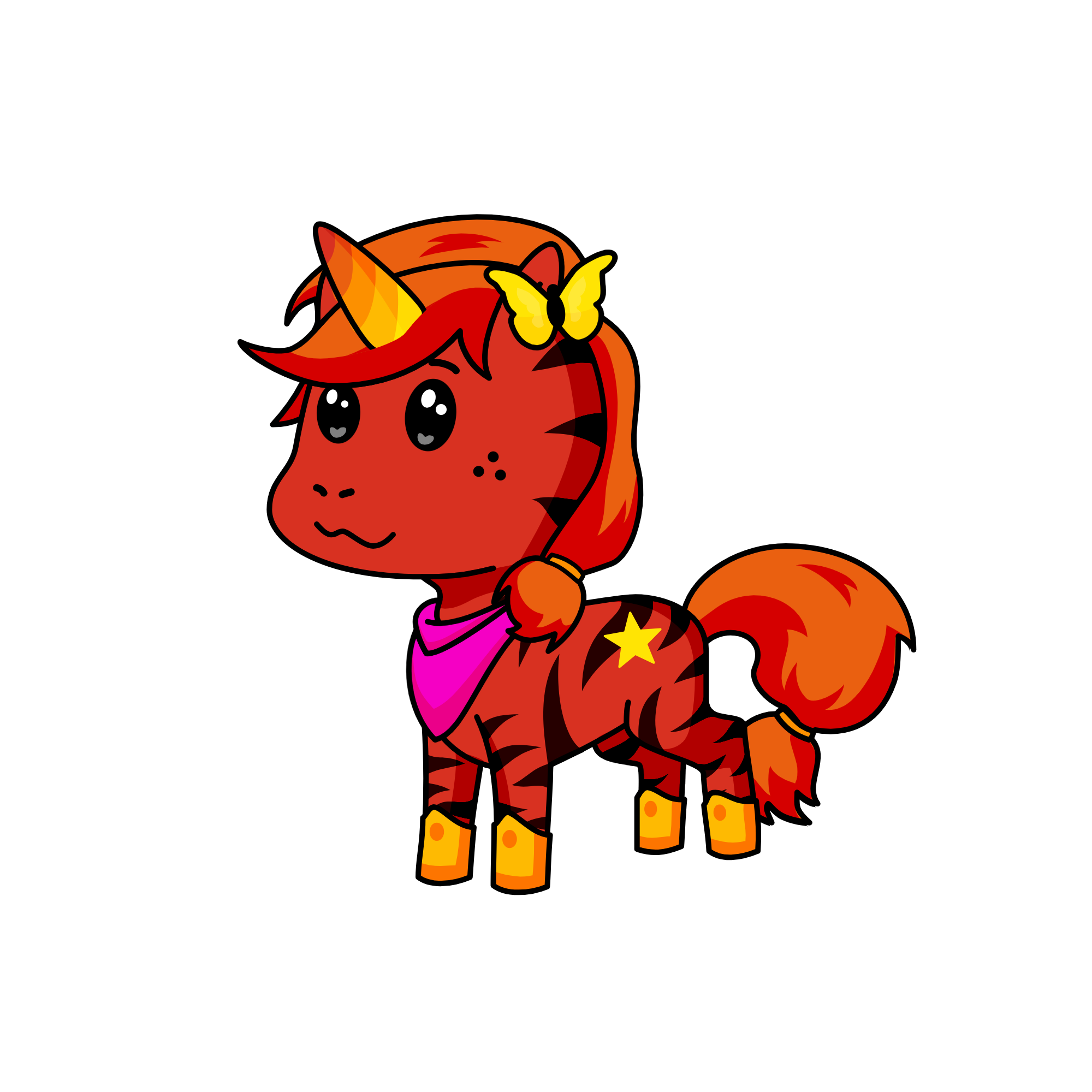 sunny skys, the unicorn