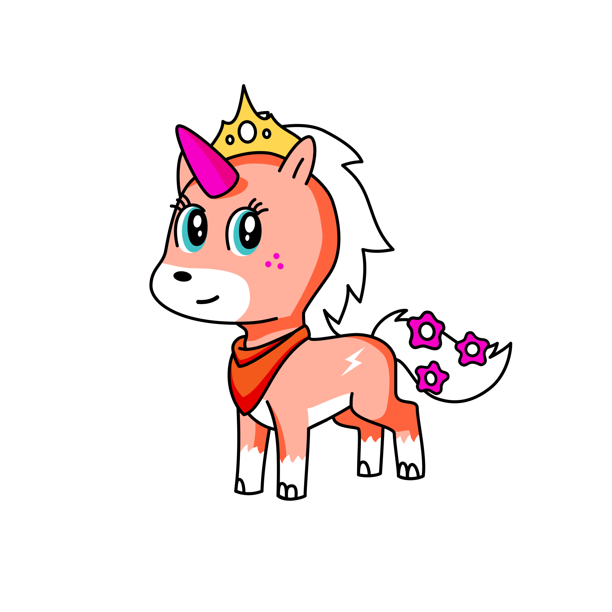 Leighton, the unicorn
