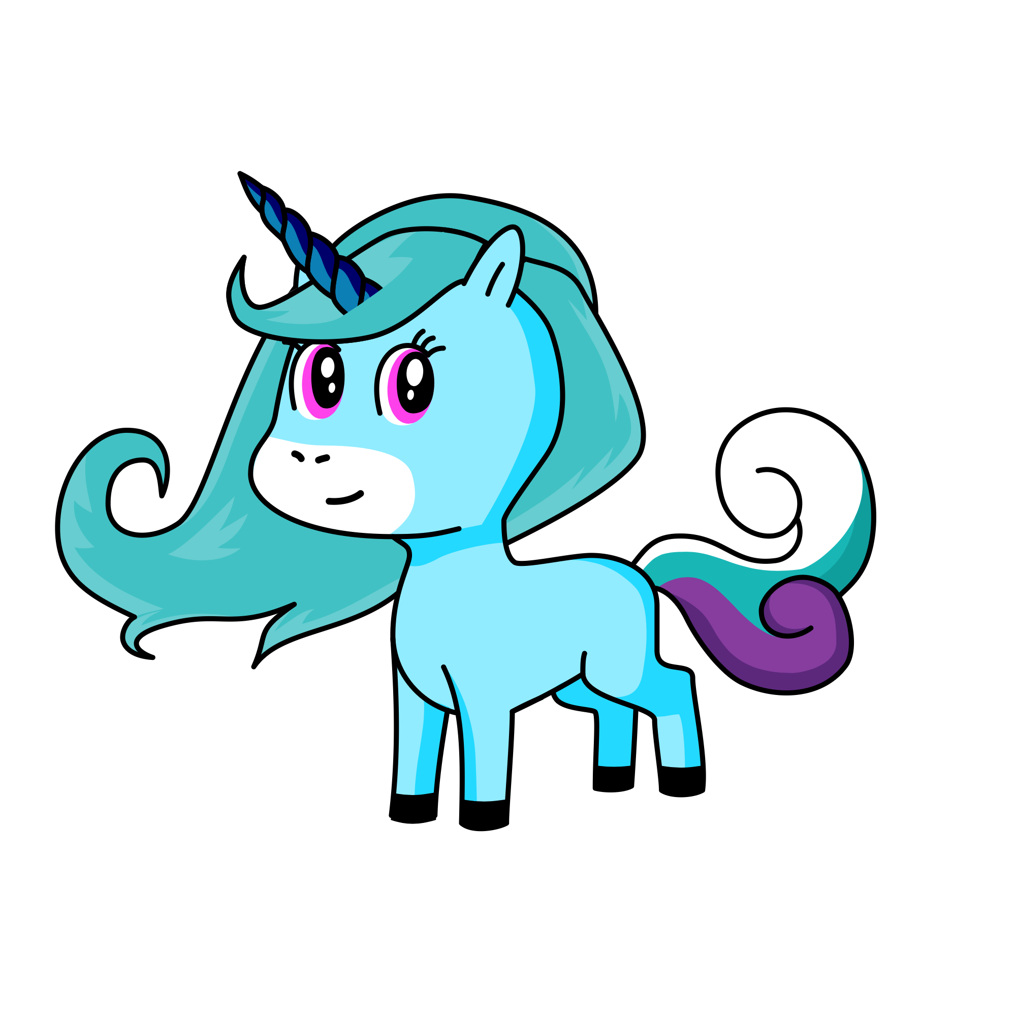 Lila grace, the unicorn