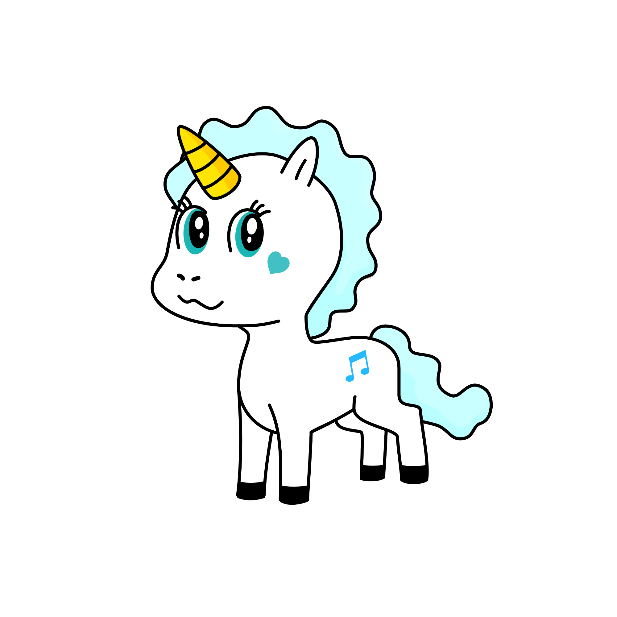 marshmellow, the unicorn