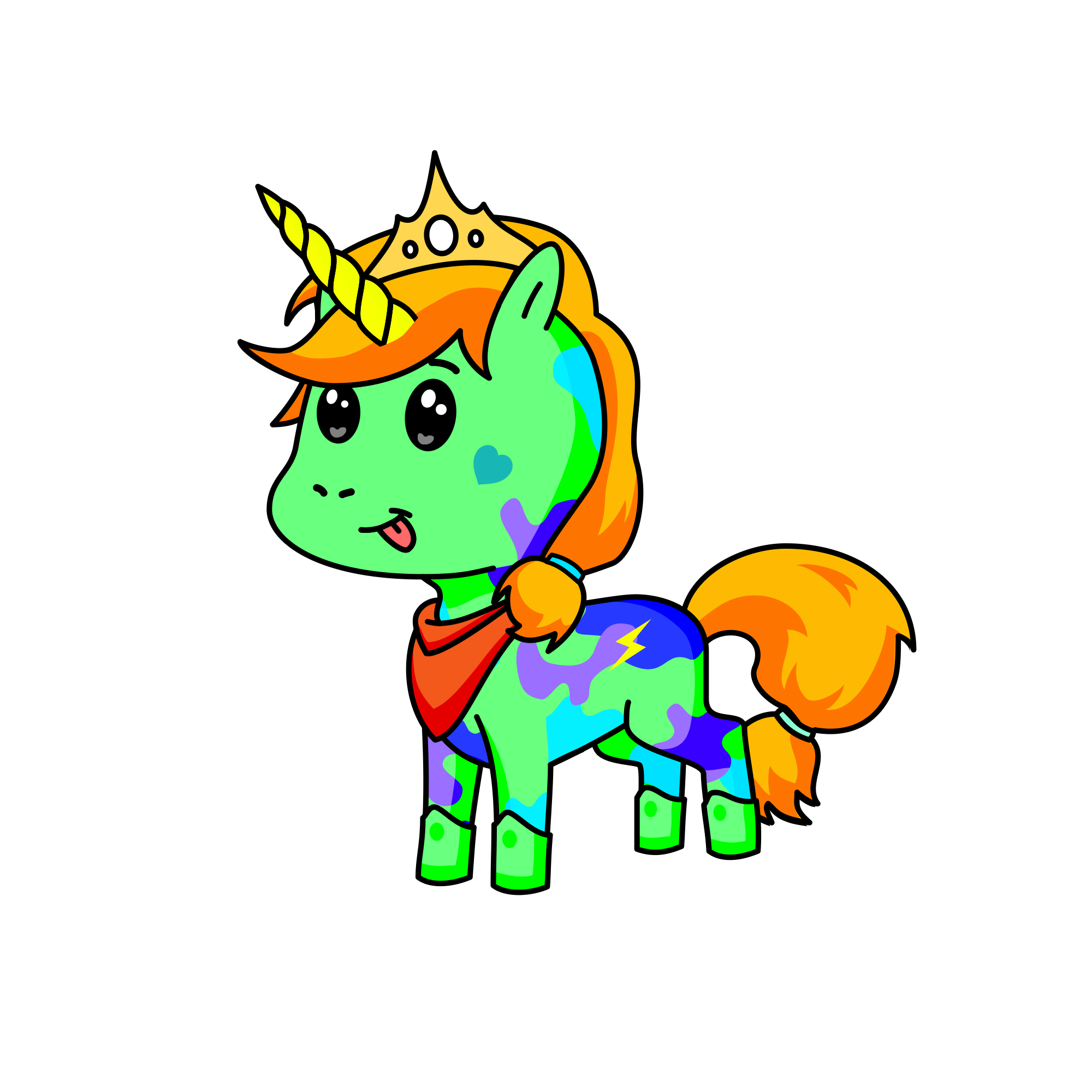 Pickles, the unicorn