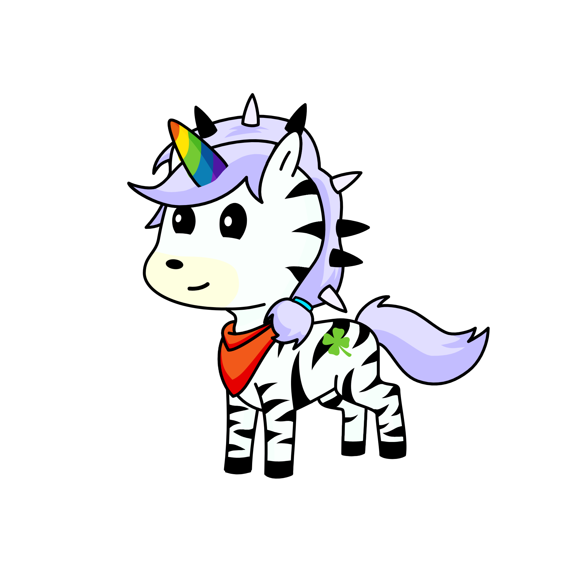 snowy, the unicorn