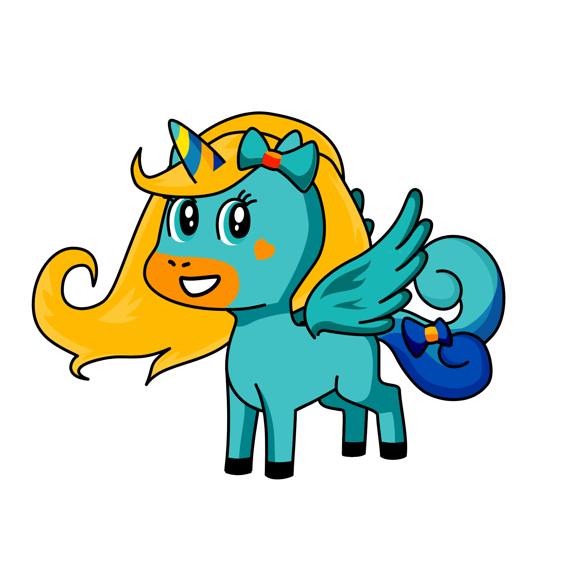 NEW YEARS UNI!!!!, the unicorn