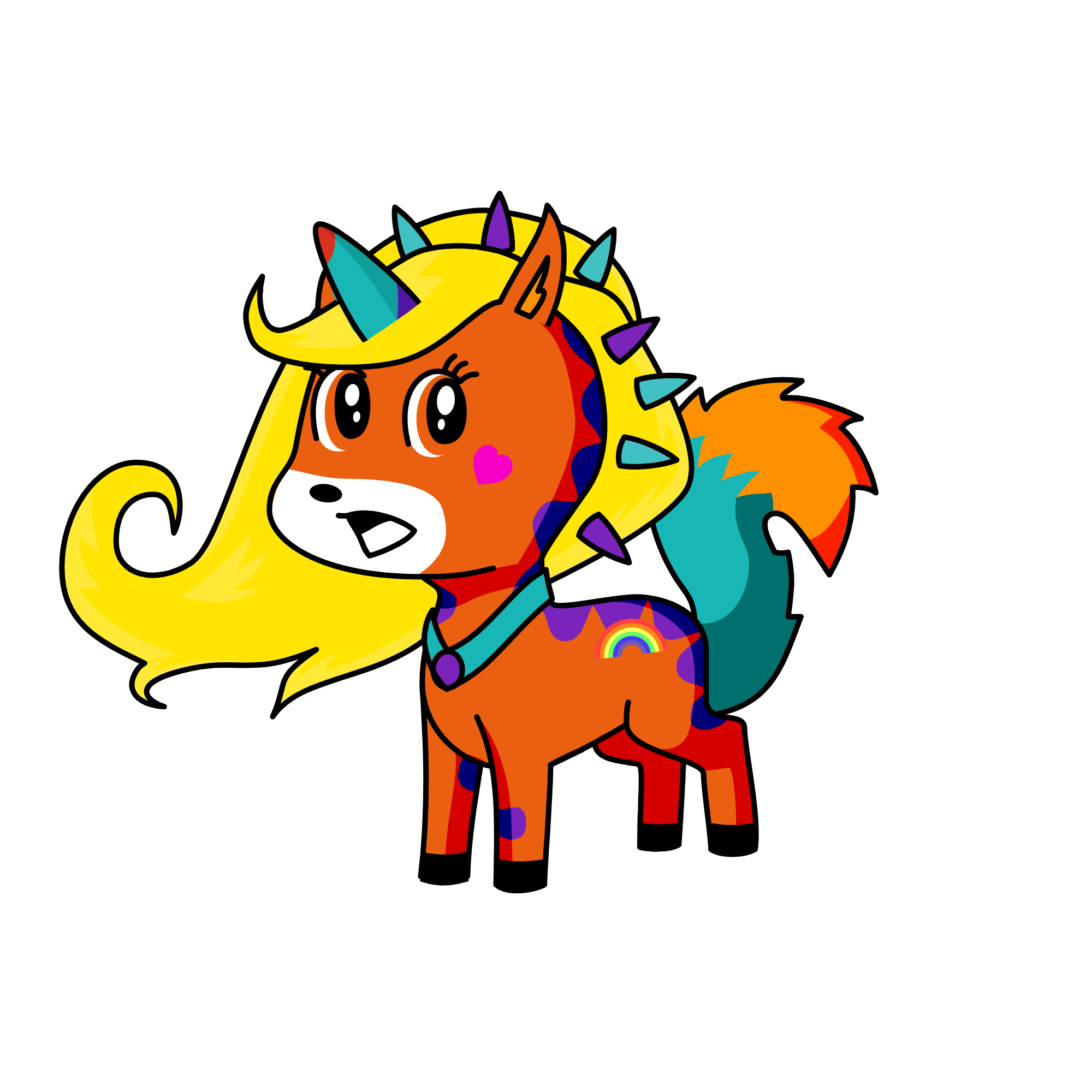 mia, the unicorn
