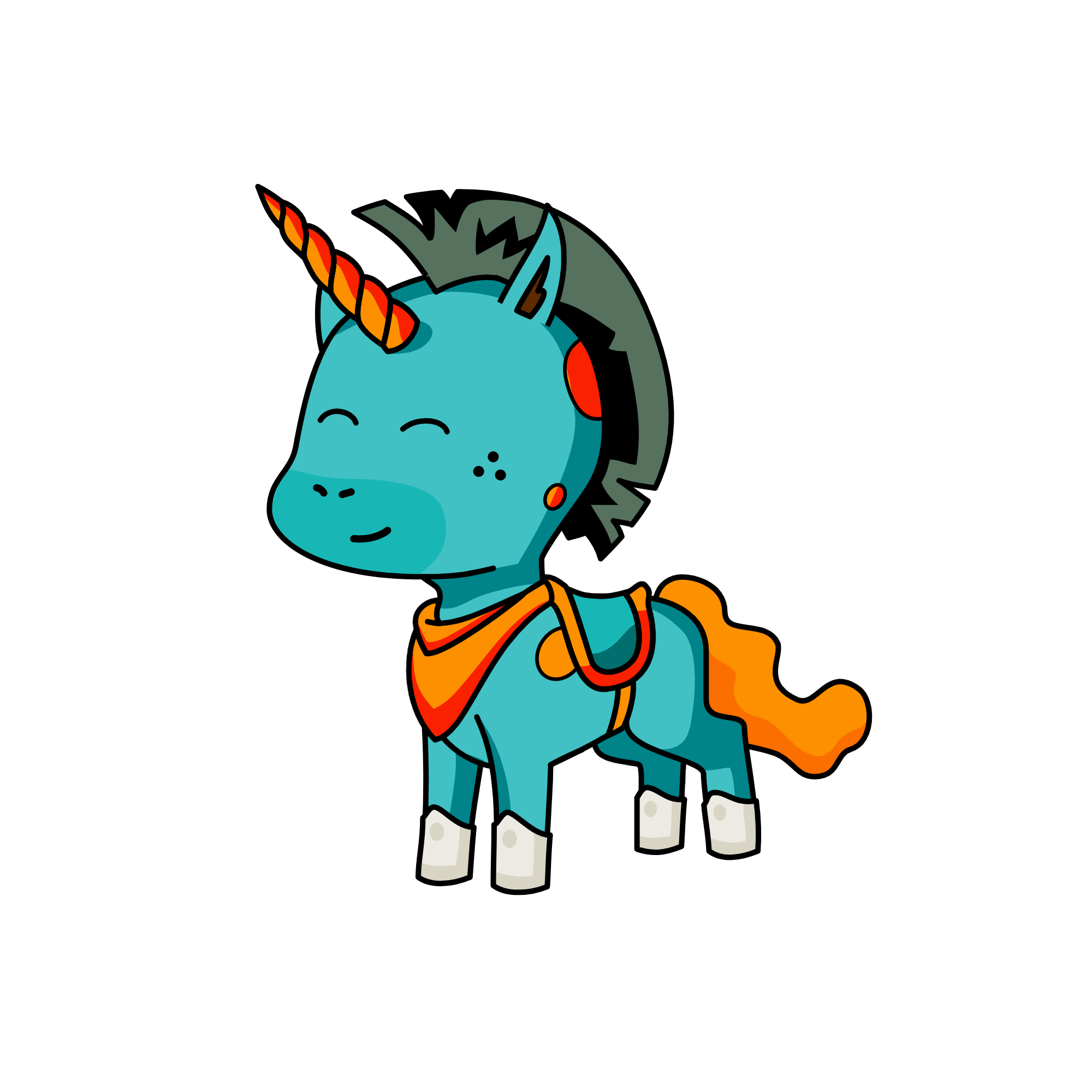 Dolta, the unicorn