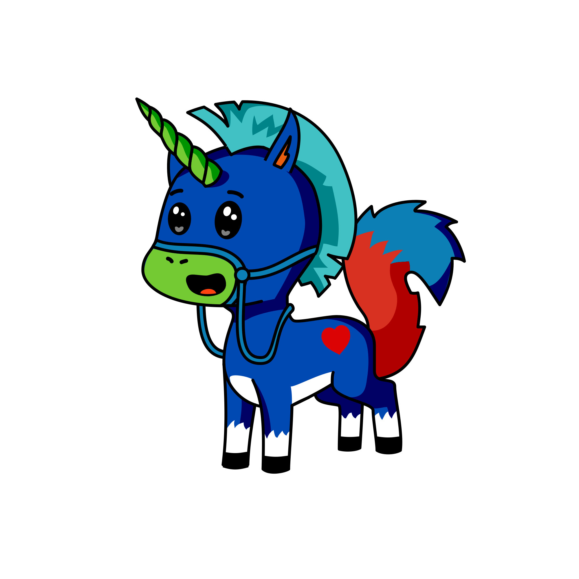 Softy, the unicorn