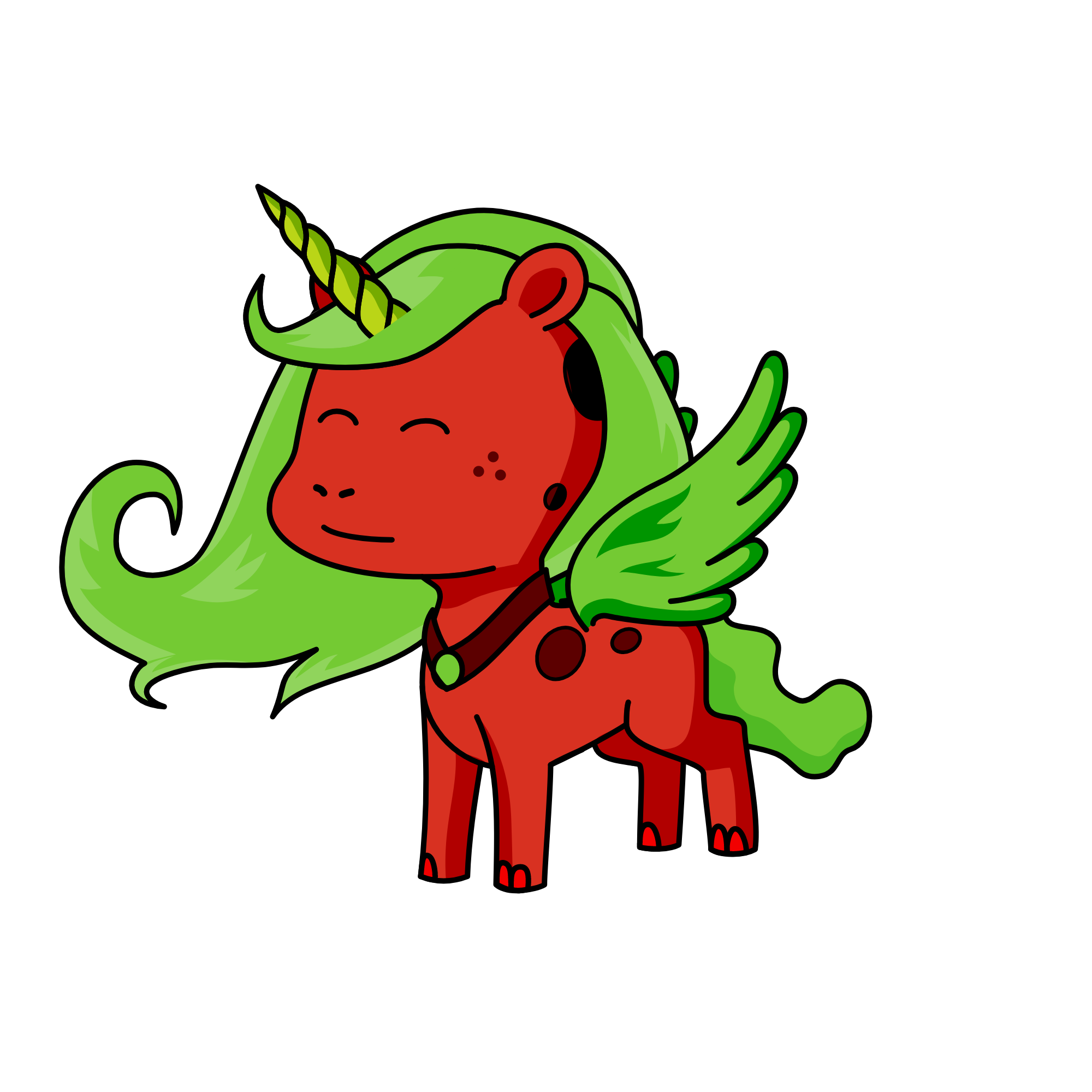 big apple, the unicorn