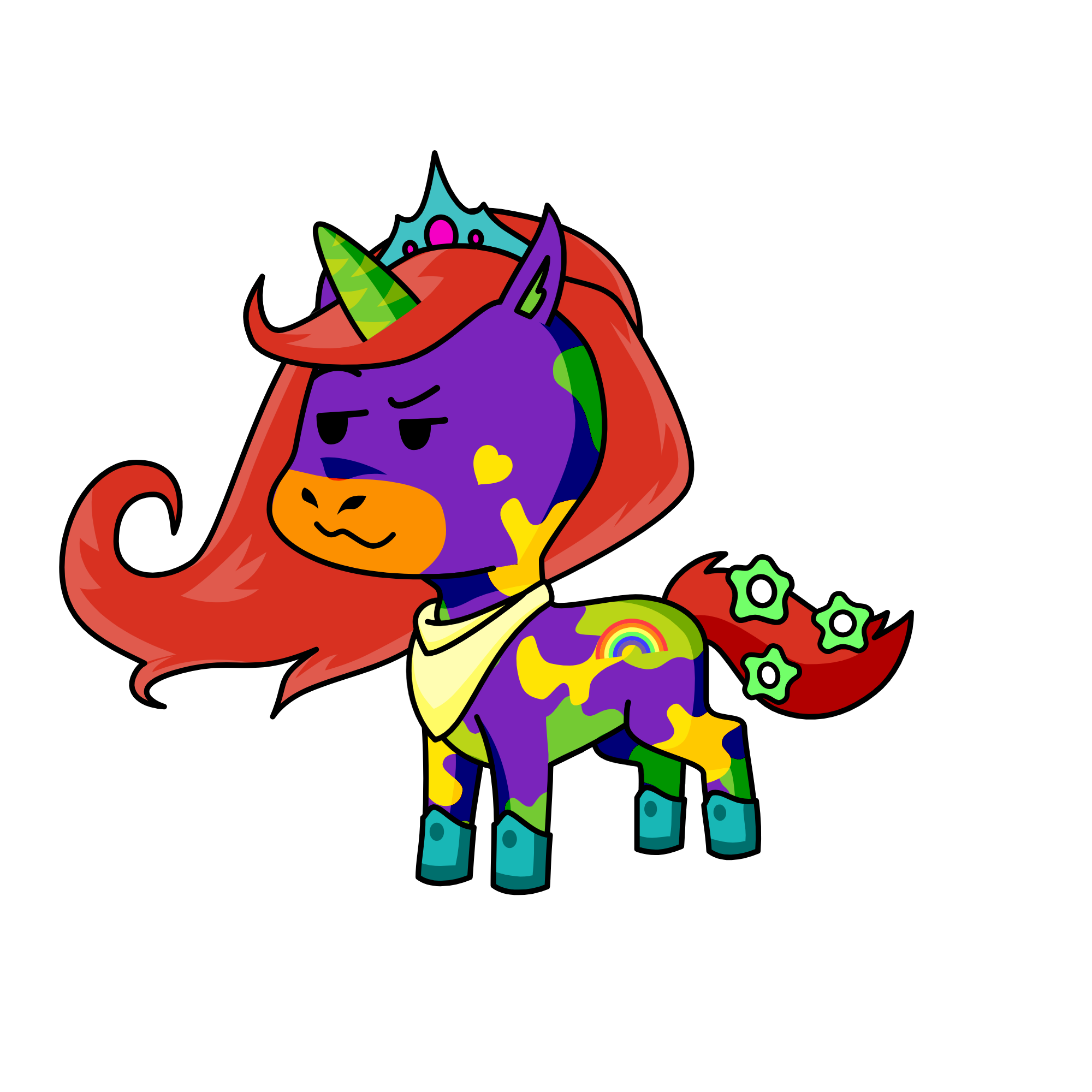 balls, the unicorn