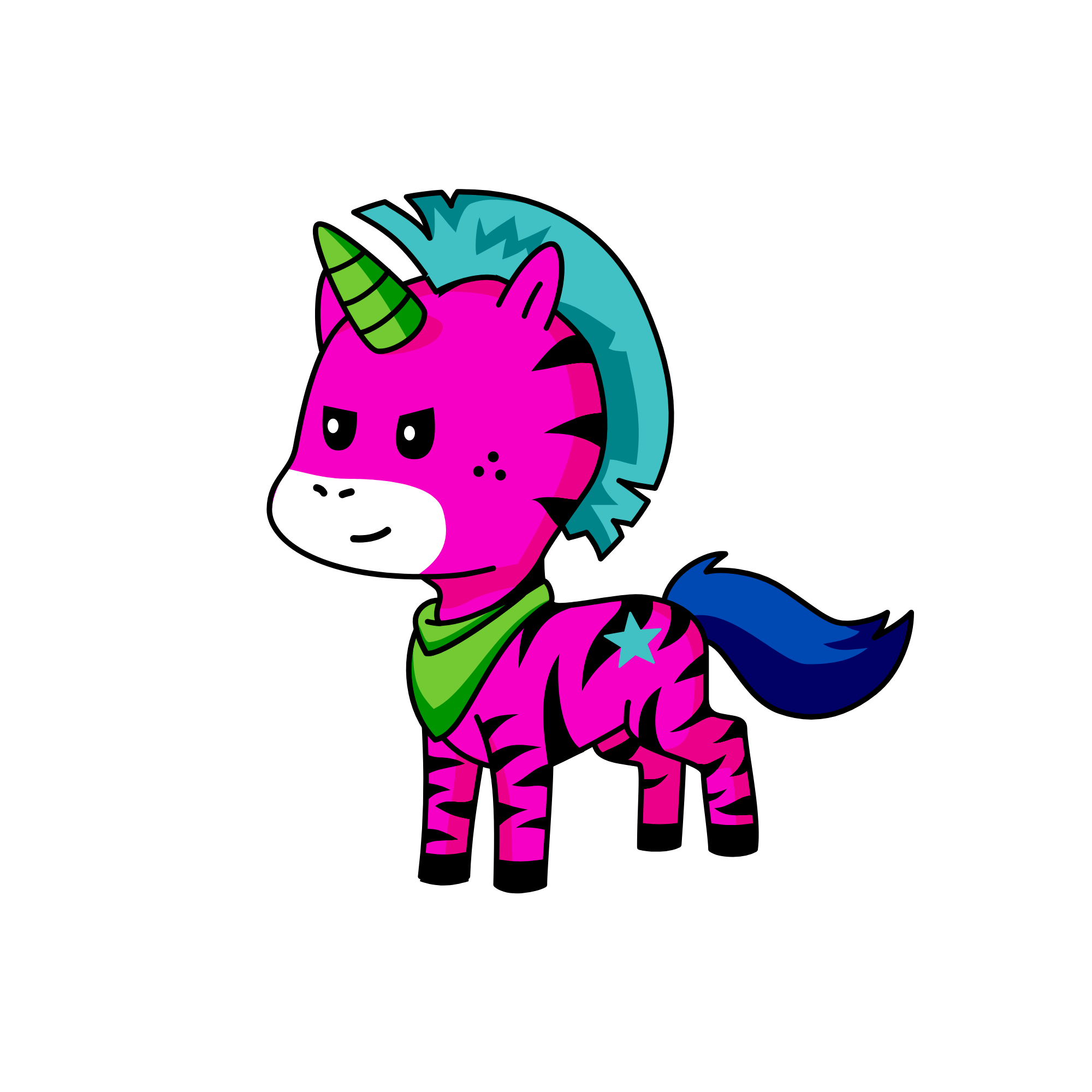 random relooked 2, the unicorn