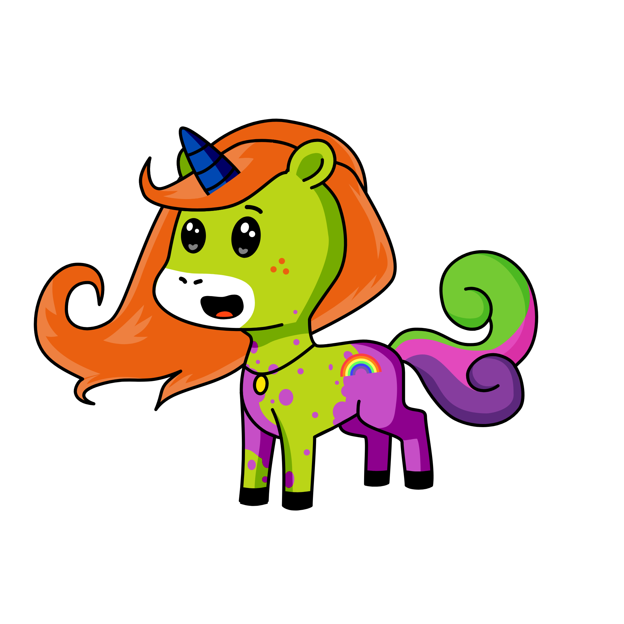 random relooked 3, the unicorn