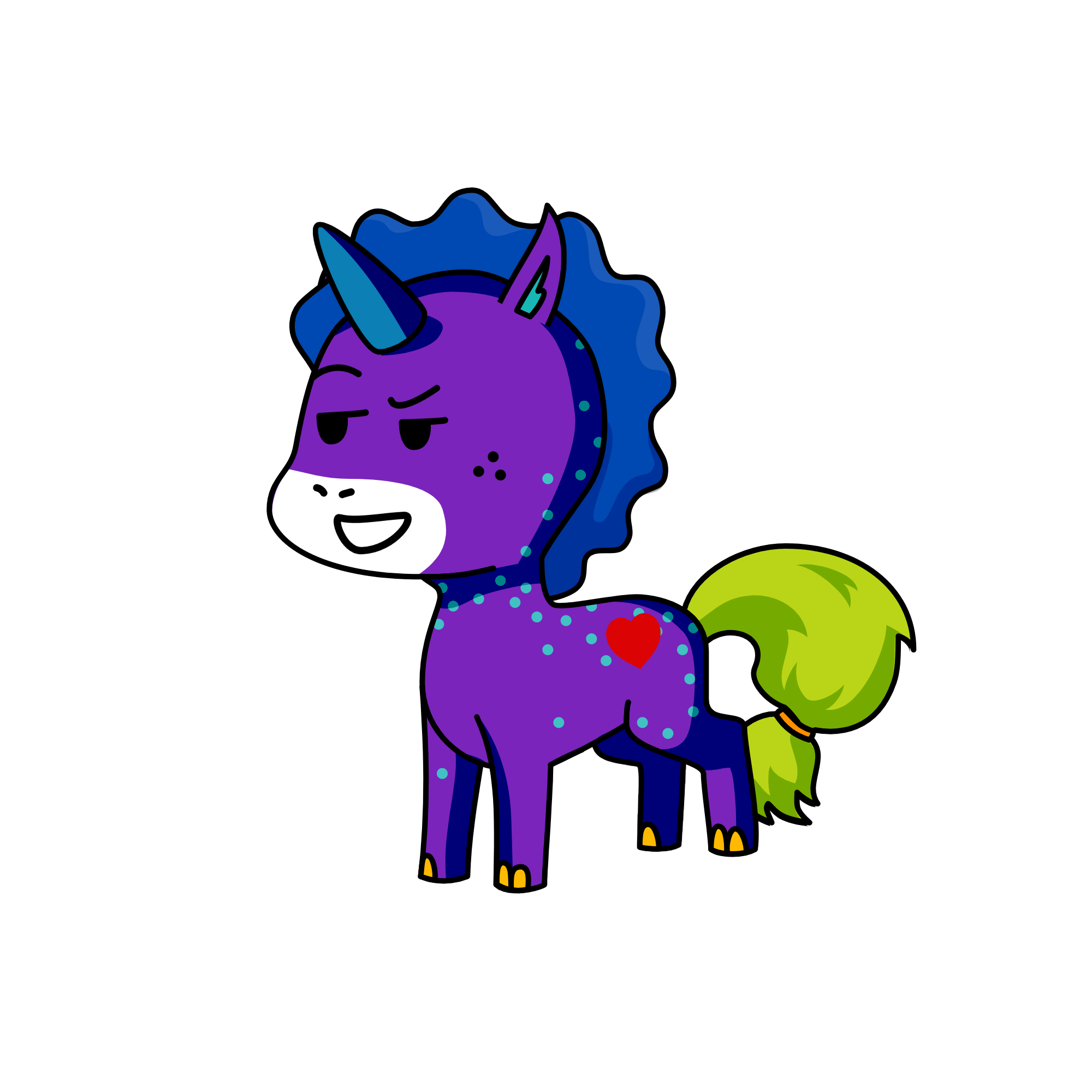 beebop, the unicorn