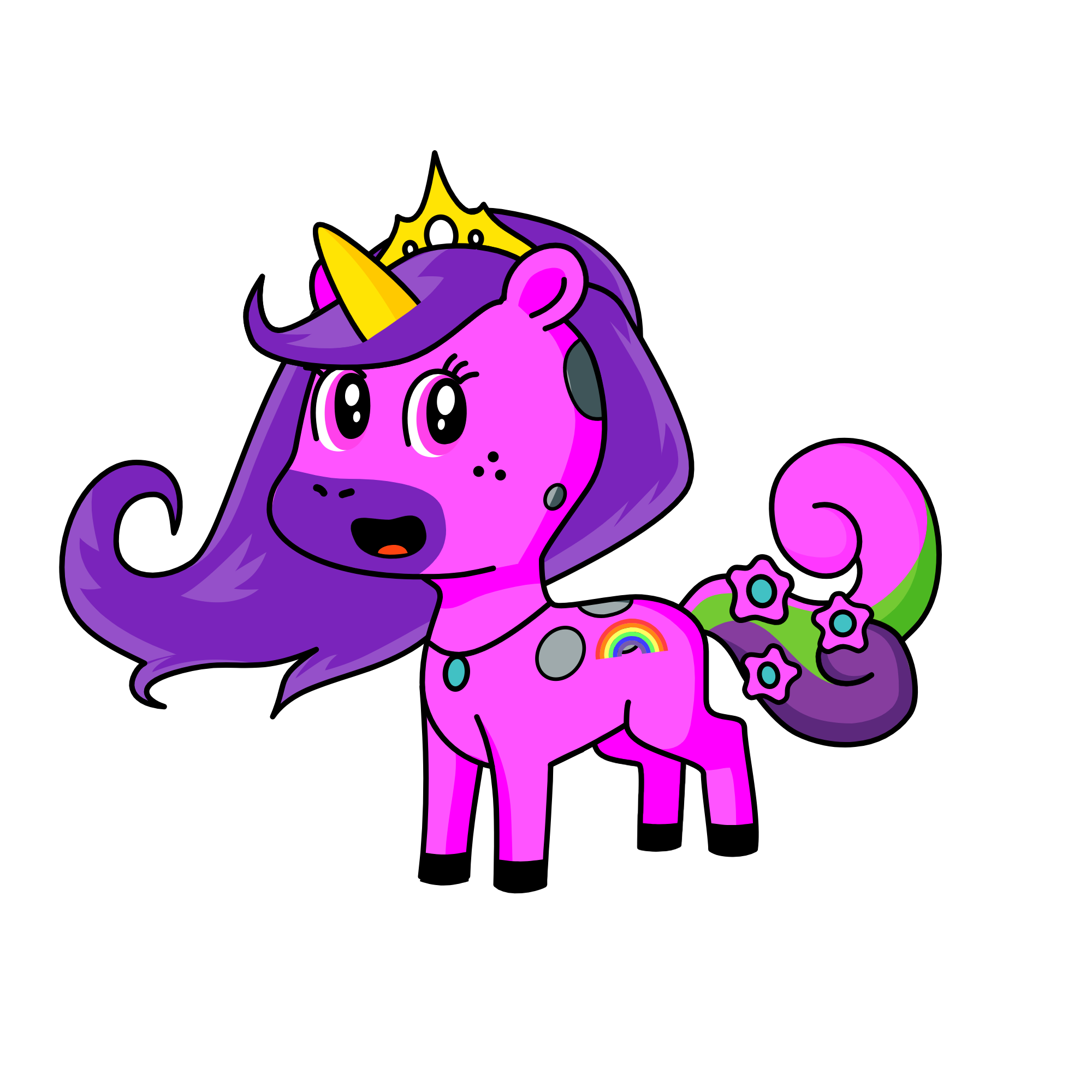 Unicorn Dolphin, the unicorn