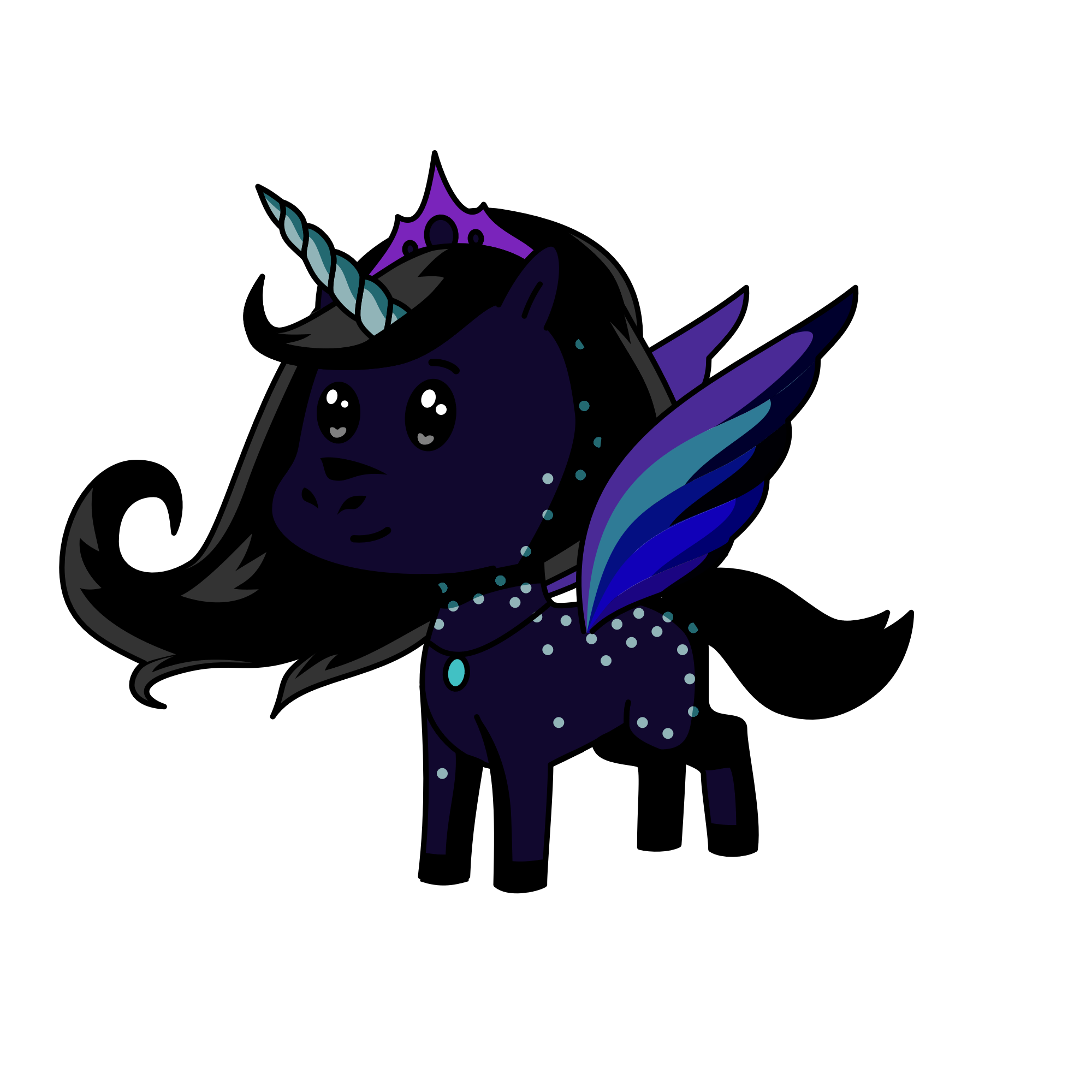 night, the unicorn