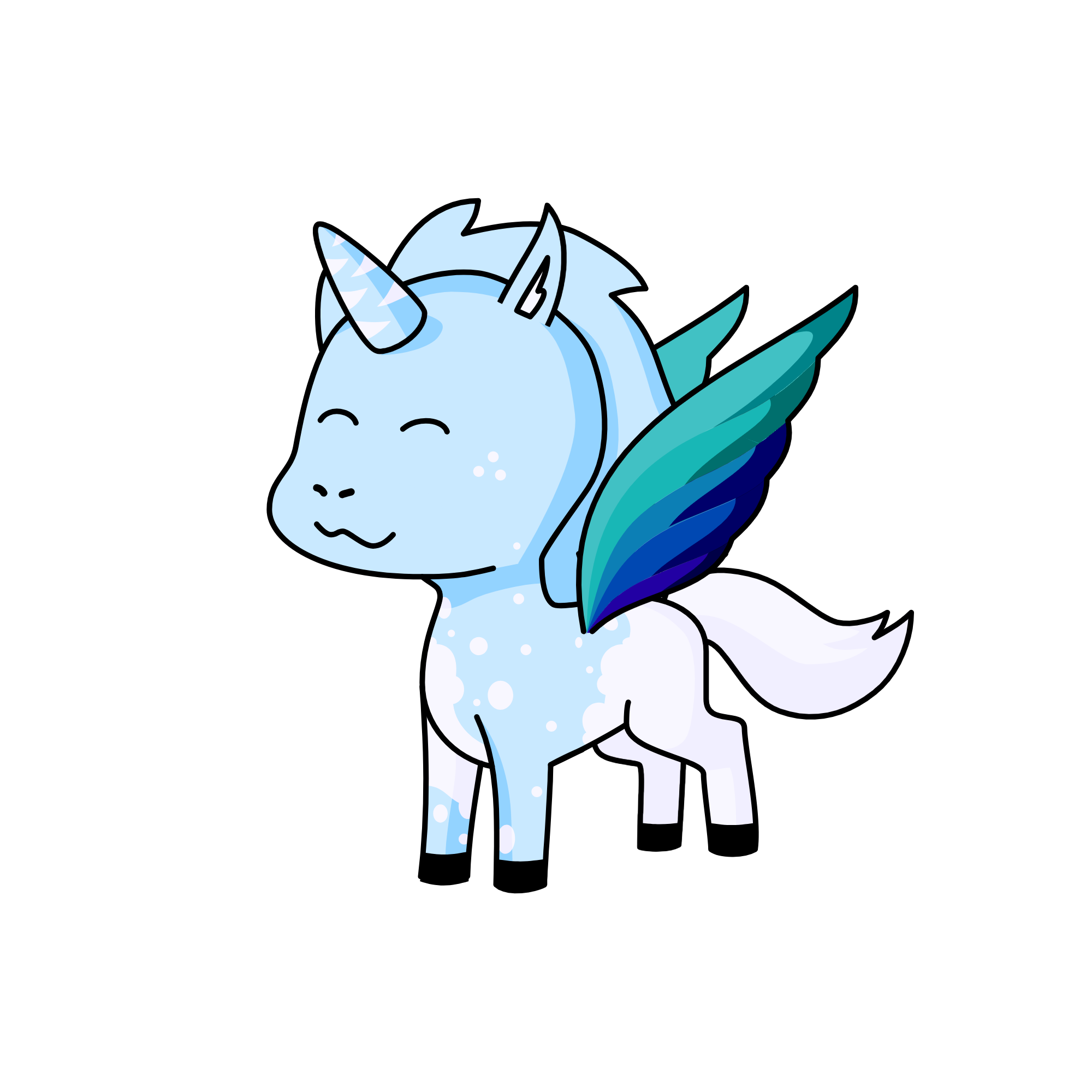 merry Christmas :3, the unicorn