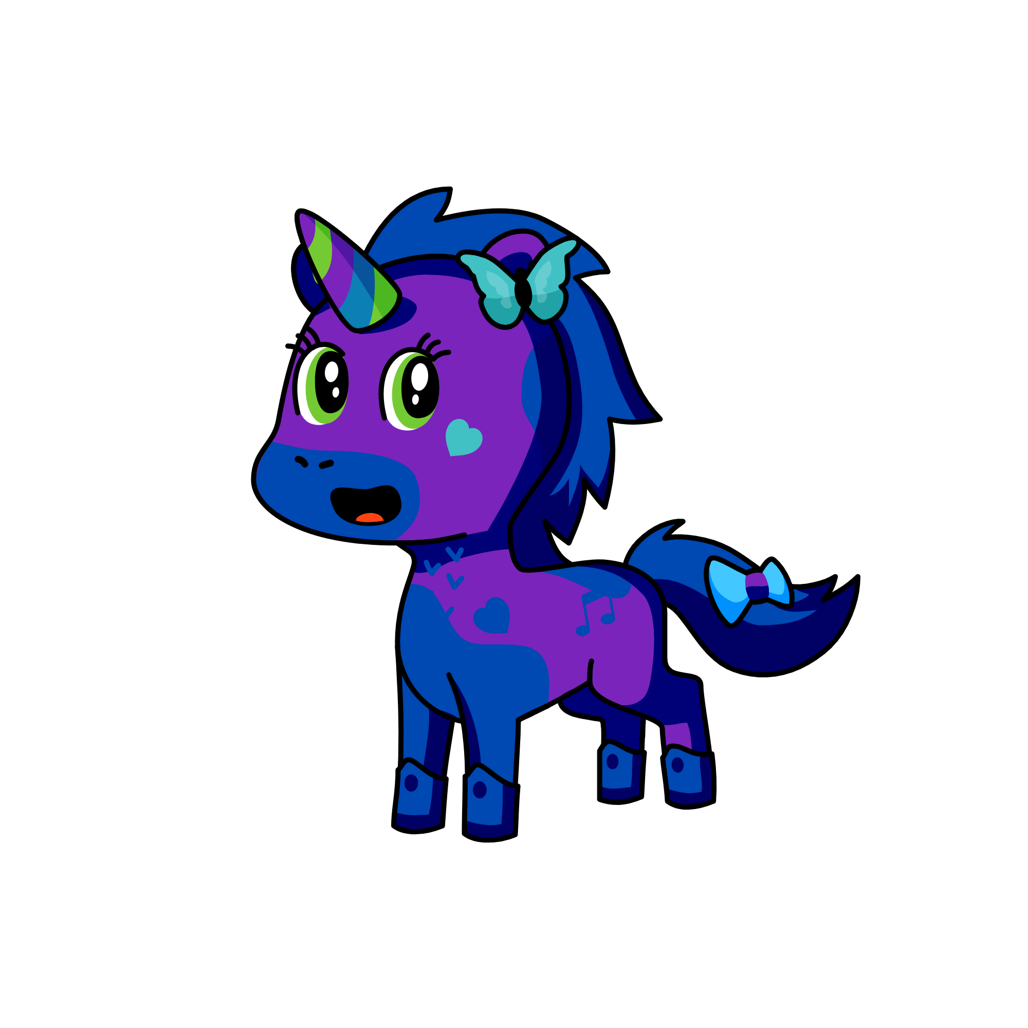 icy, the unicorn