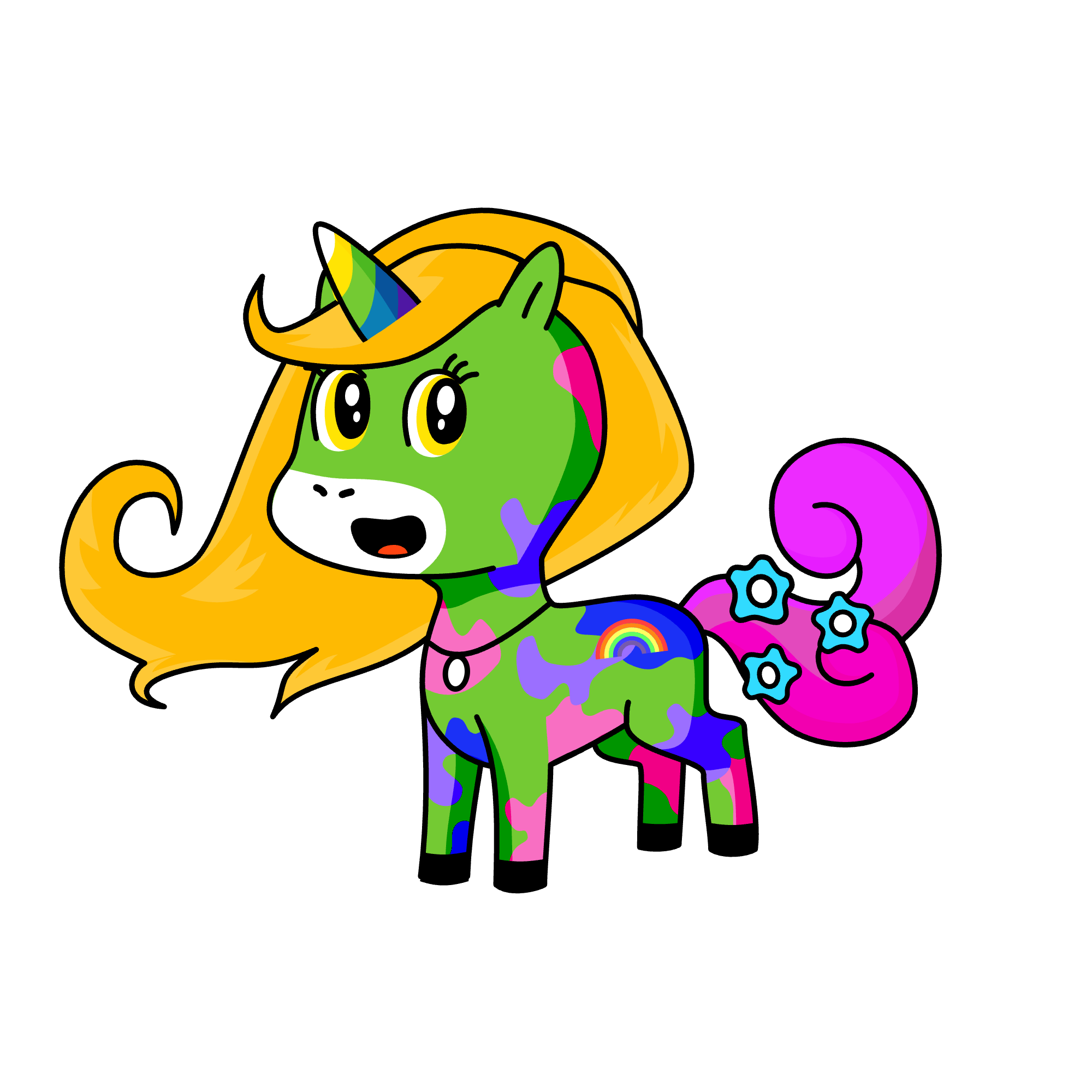 Emmy, the unicorn