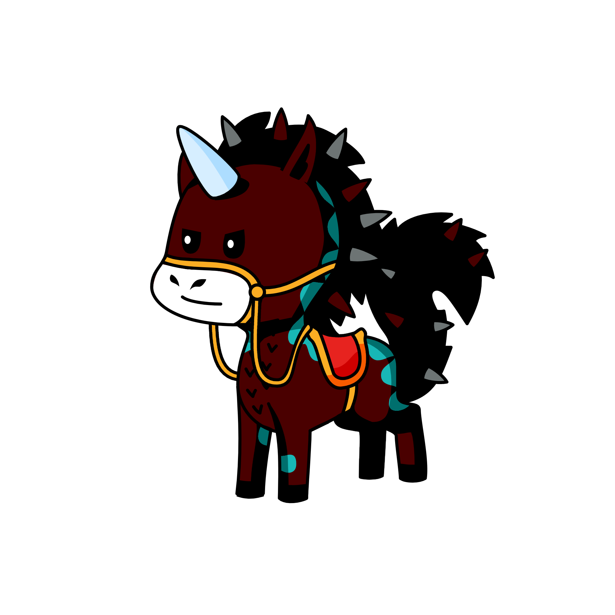 Desert, the unicorn