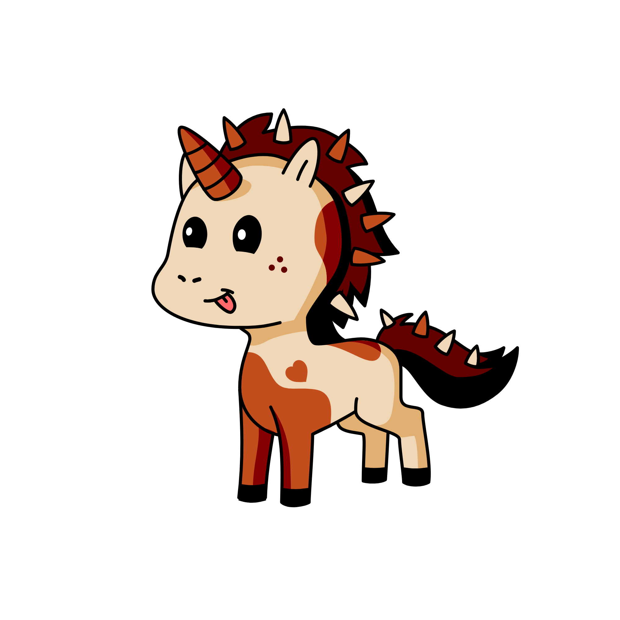 Choco, the unicorn