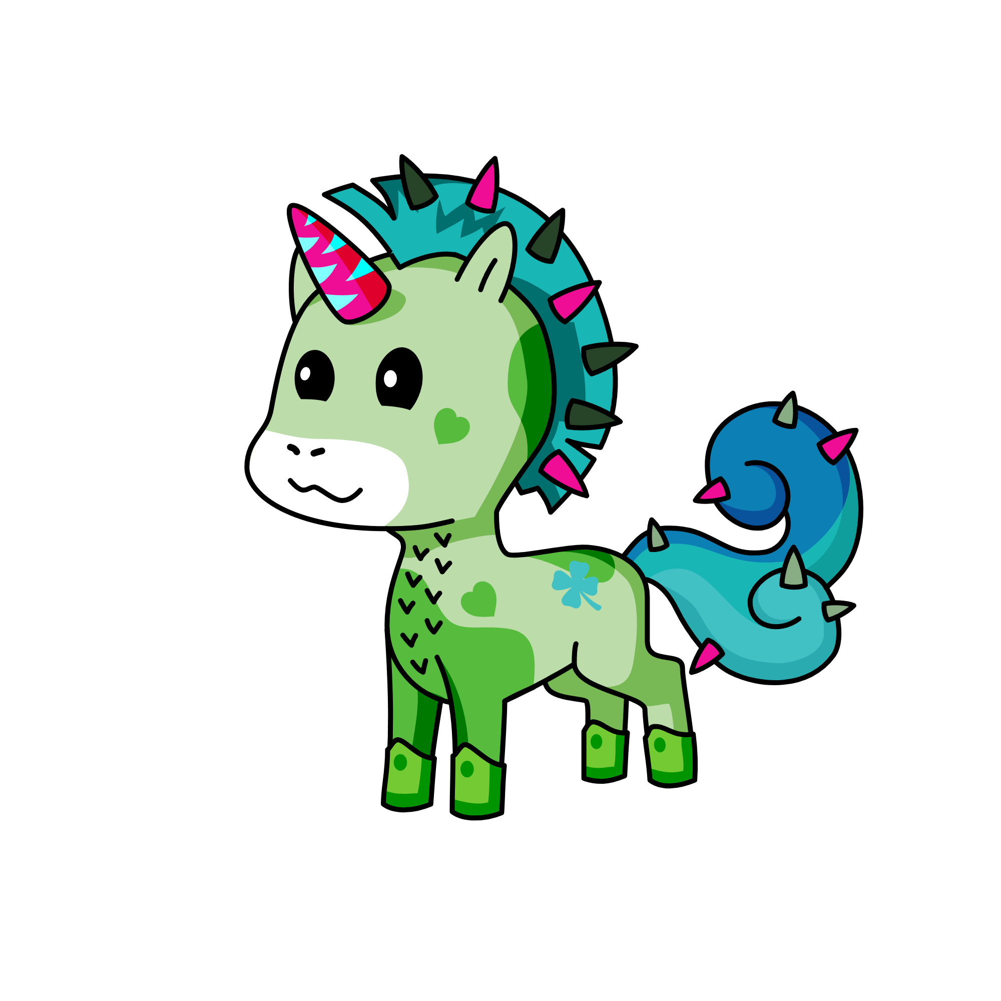 Floar, the unicorn