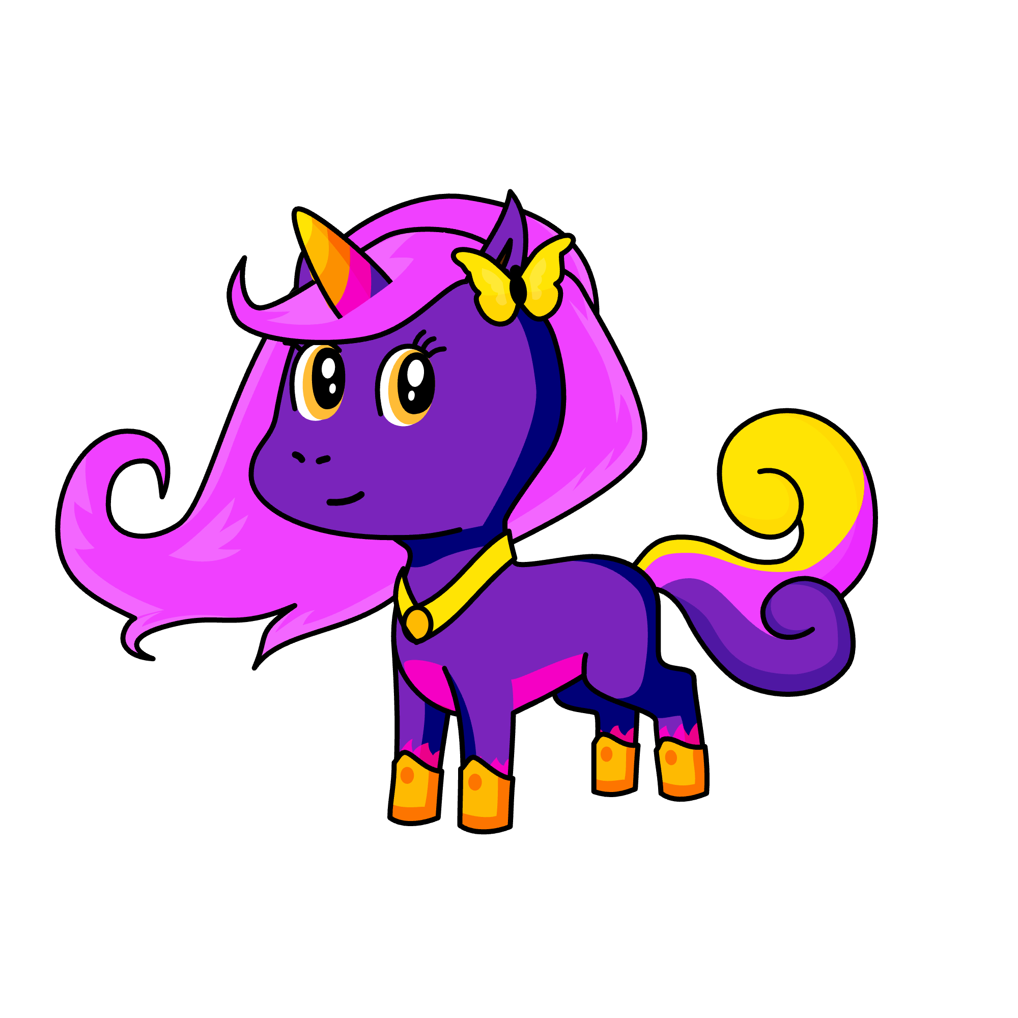 Mimi, the unicorn