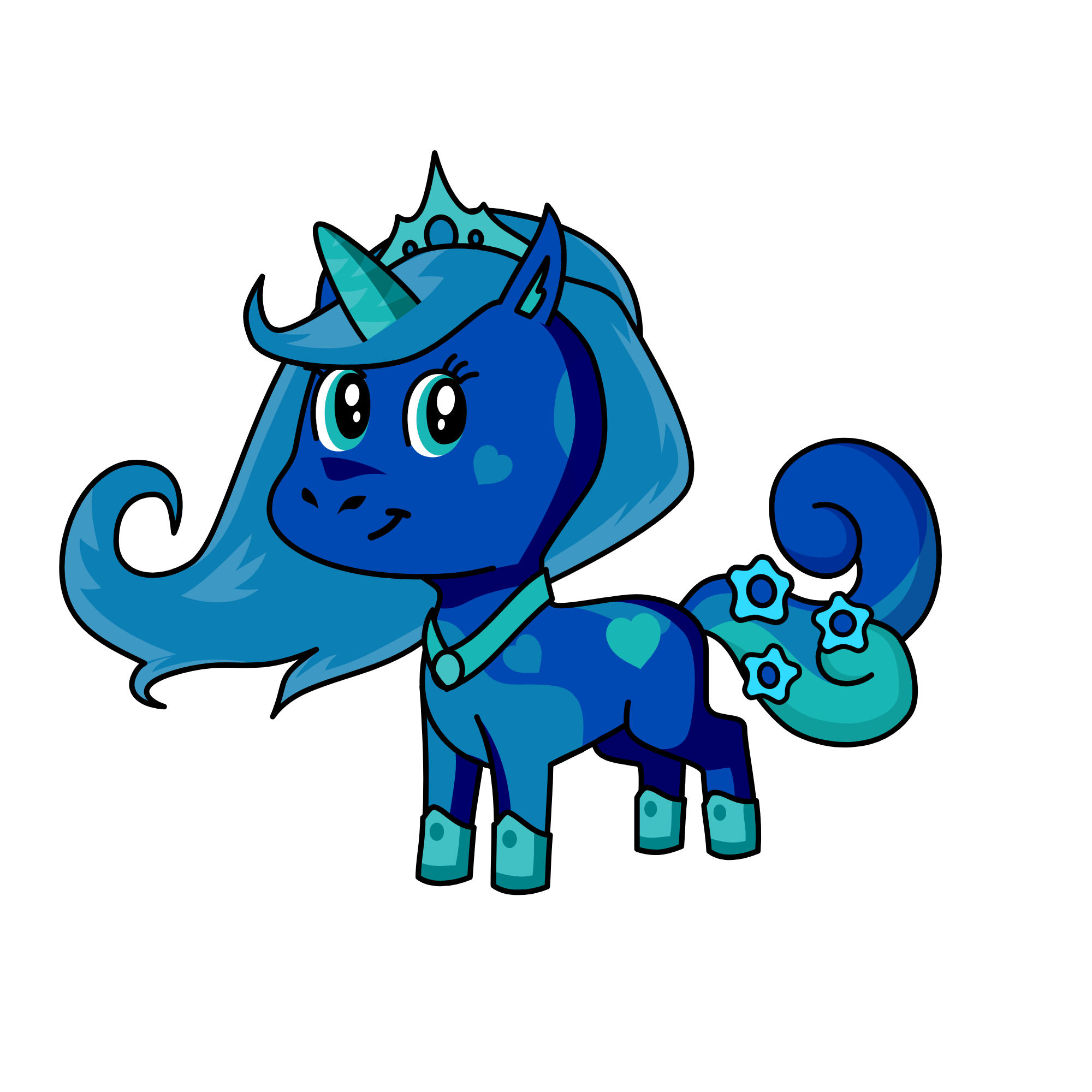 Princess ocena, the unicorn