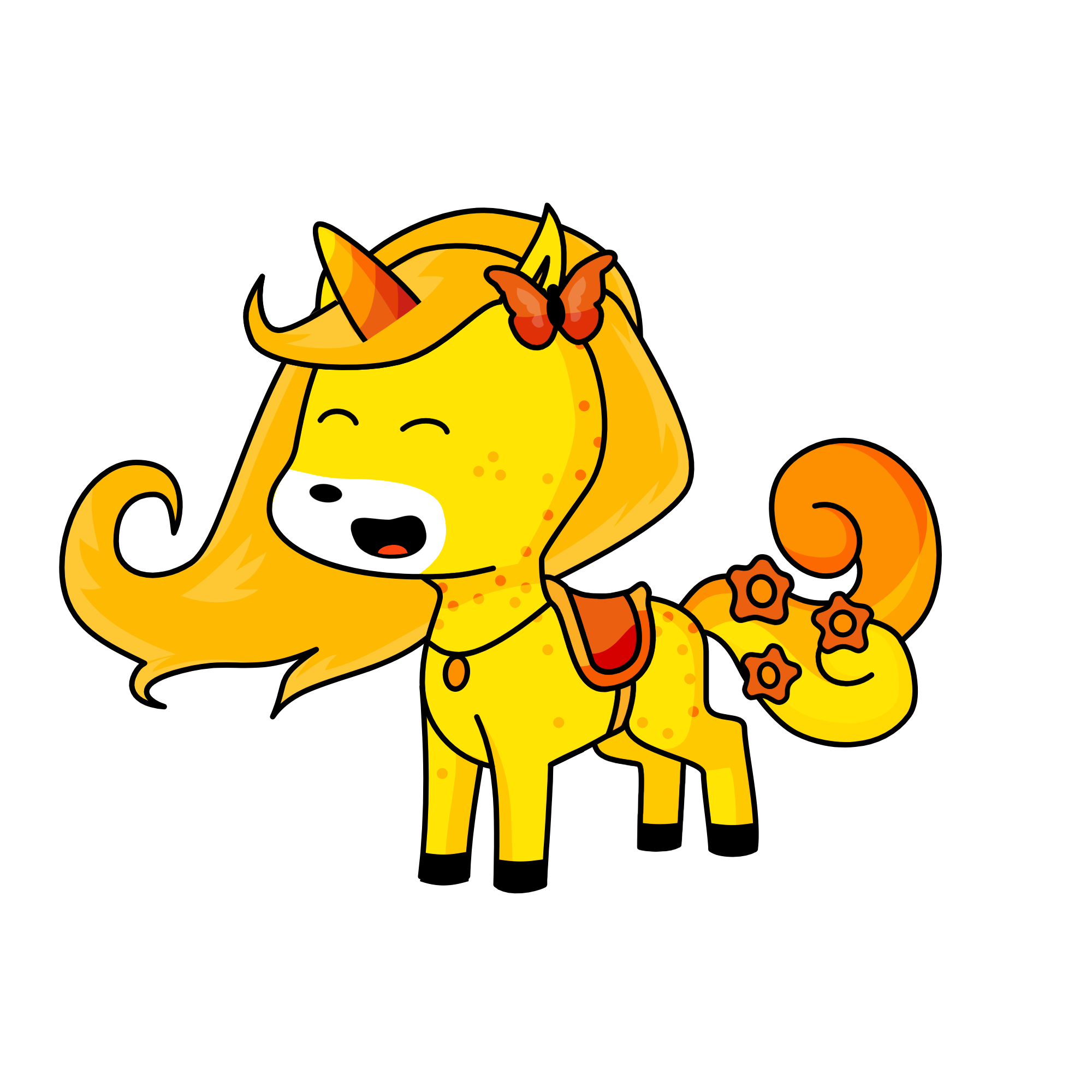Sunny, the unicorn