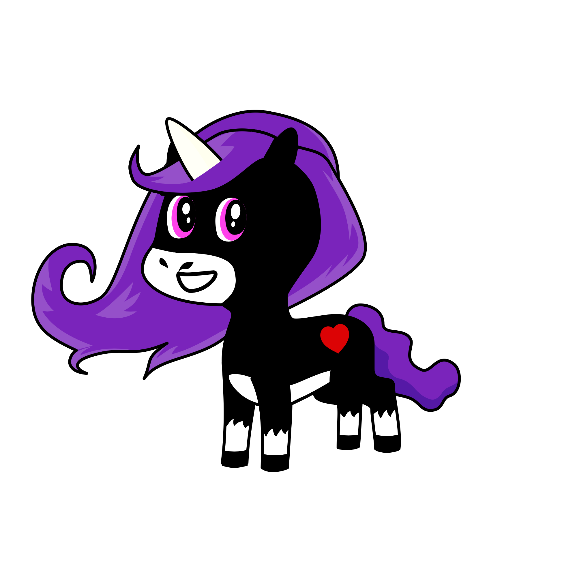 Spook, the unicorn