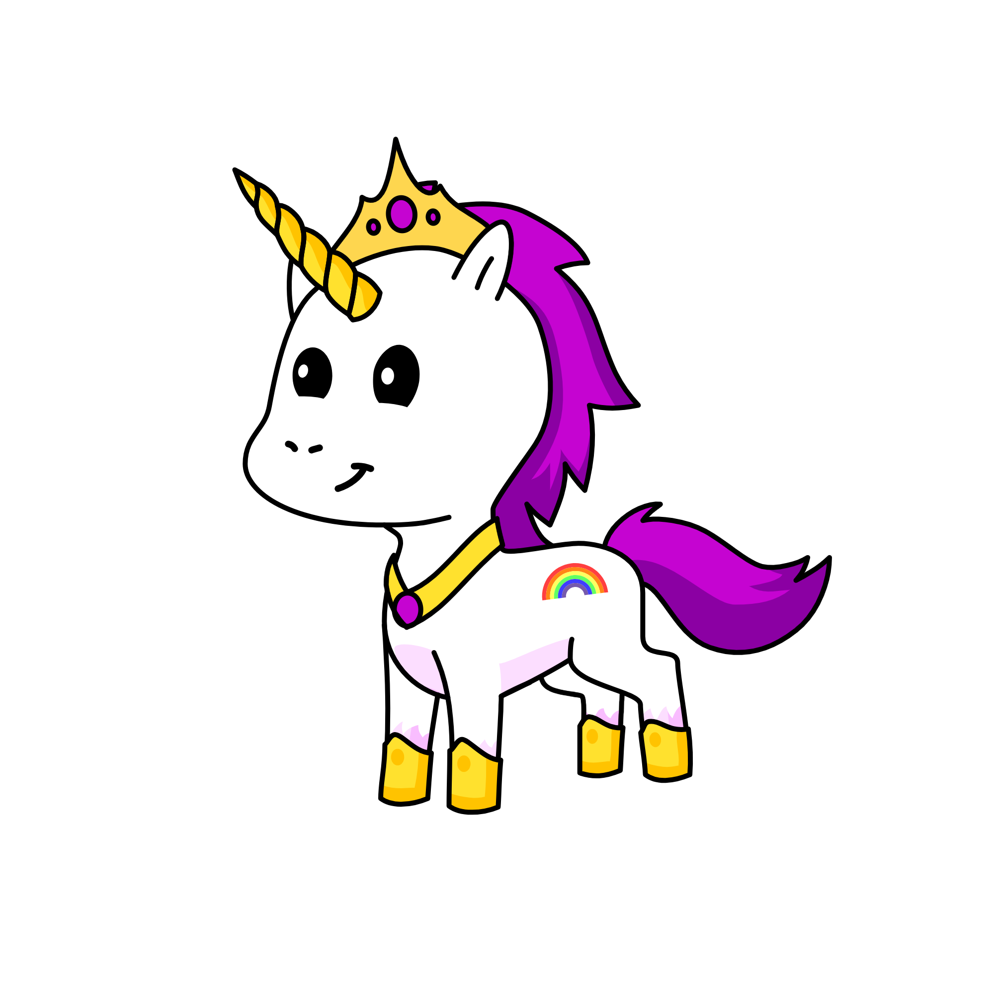 Princess Lavender , the unicorn