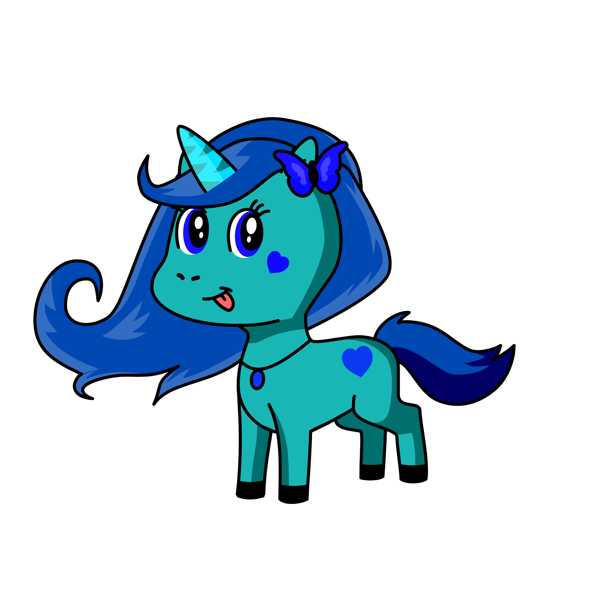 Luna, the unicorn