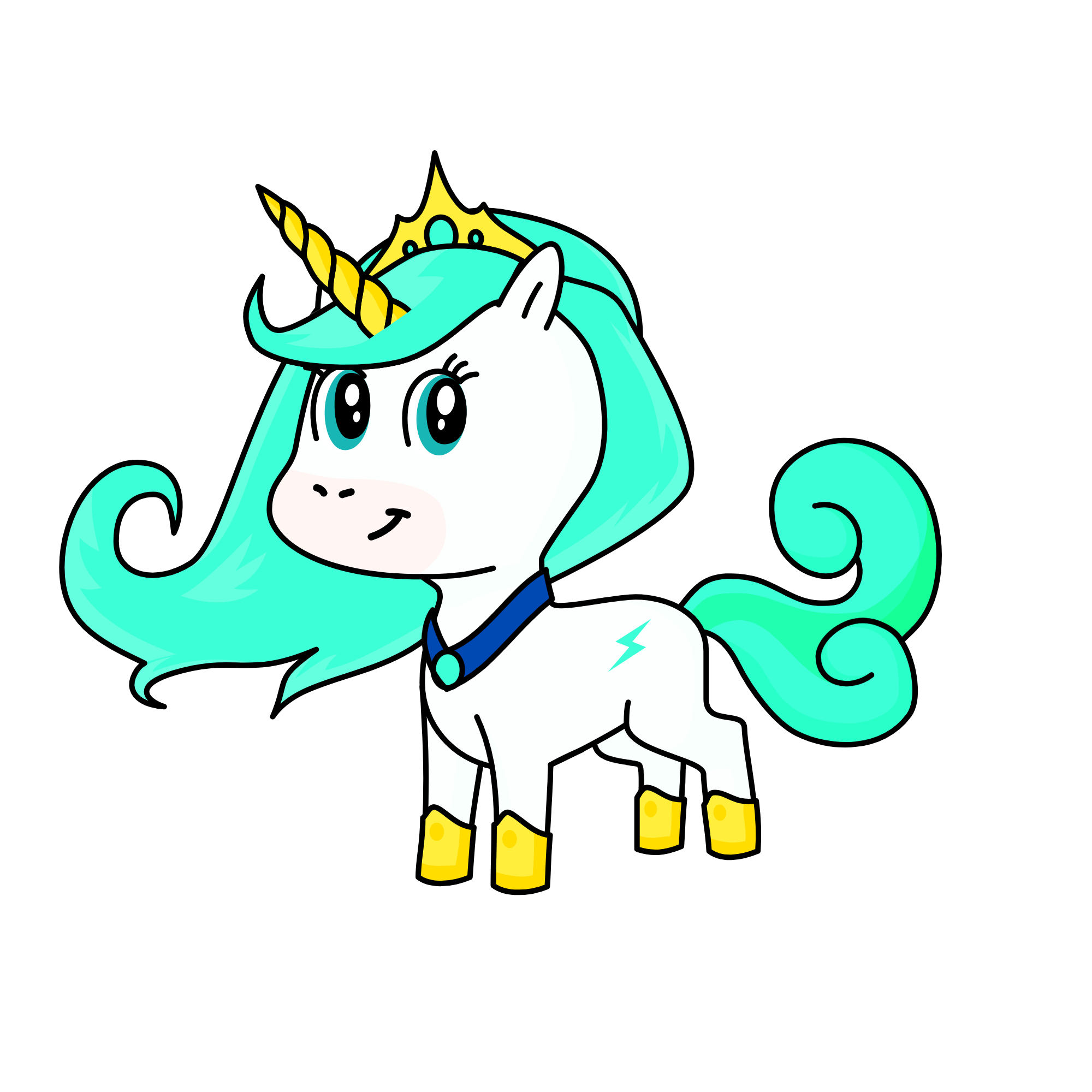 Princess Breeze, the unicorn