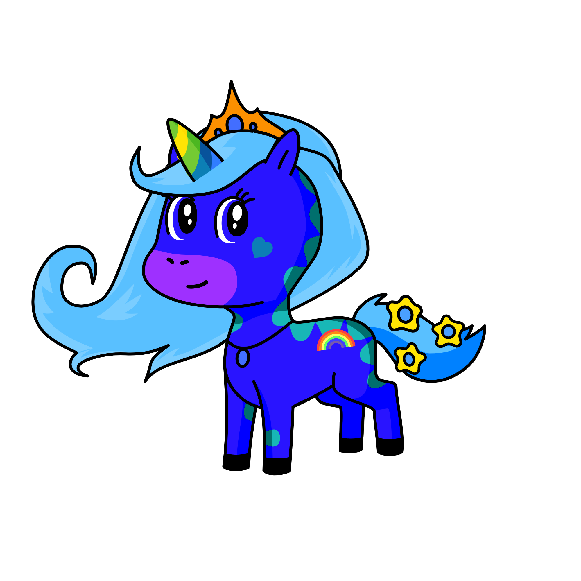 starfire, the unicorn