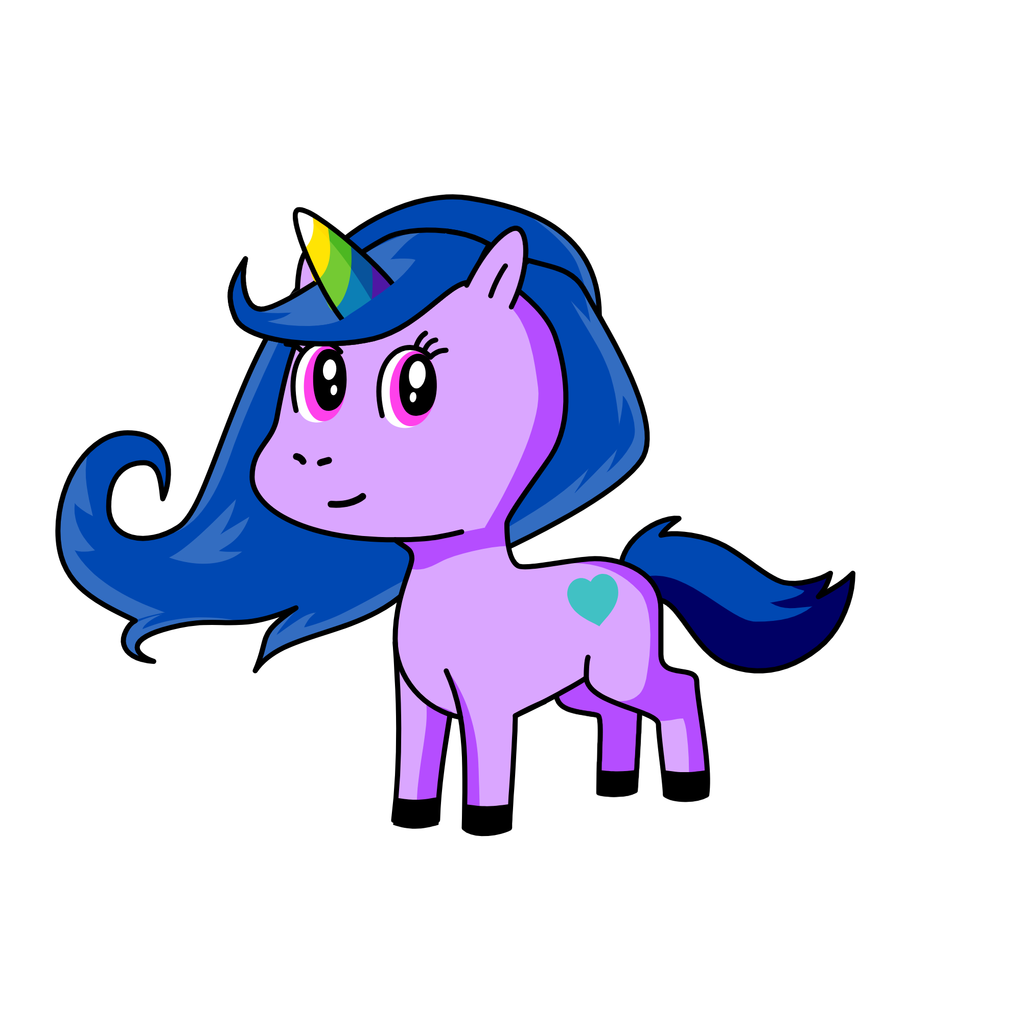 Izzy, the unicorn