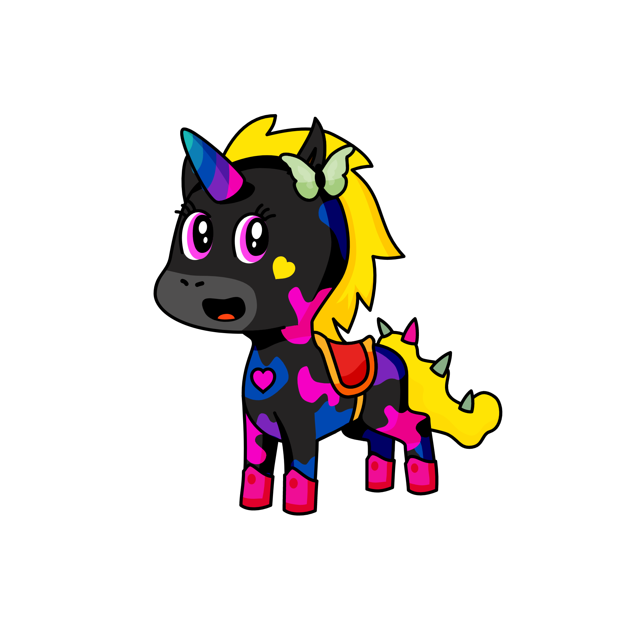 UNA, the unicorn