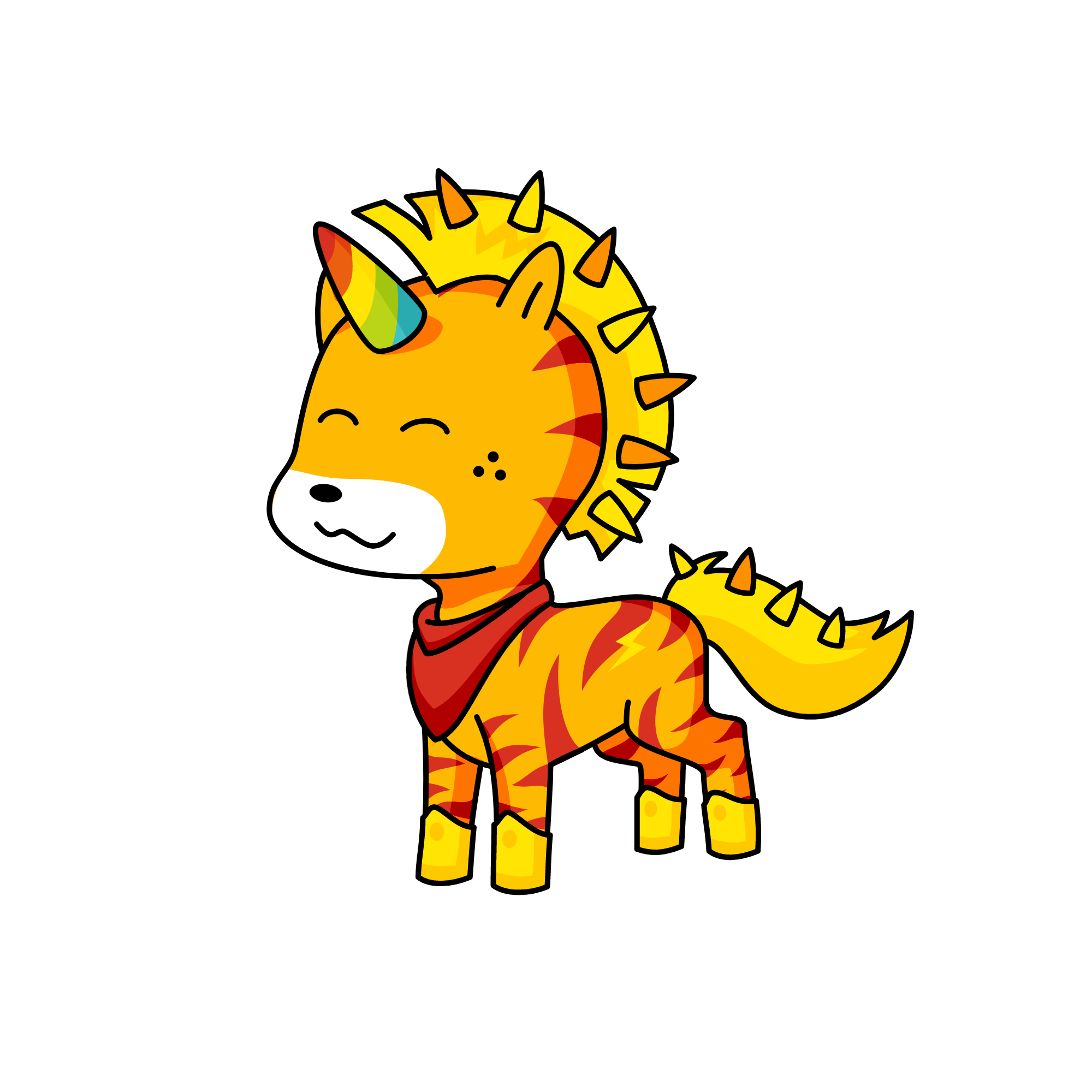 חידקי, the unicorn
