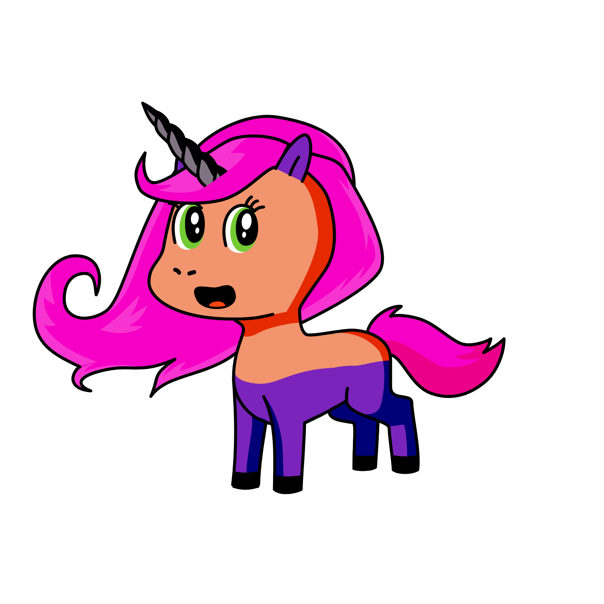 Starfire, the unicorn