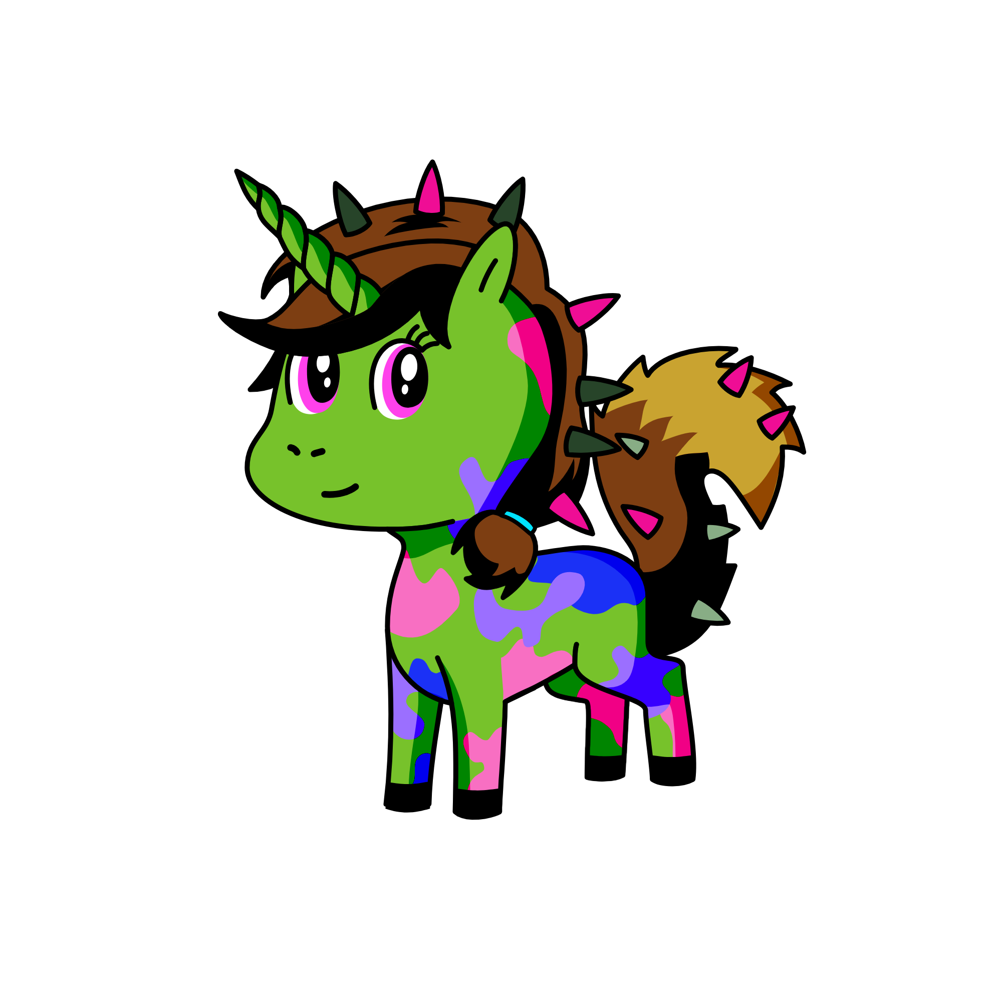 Evergreen, the unicorn