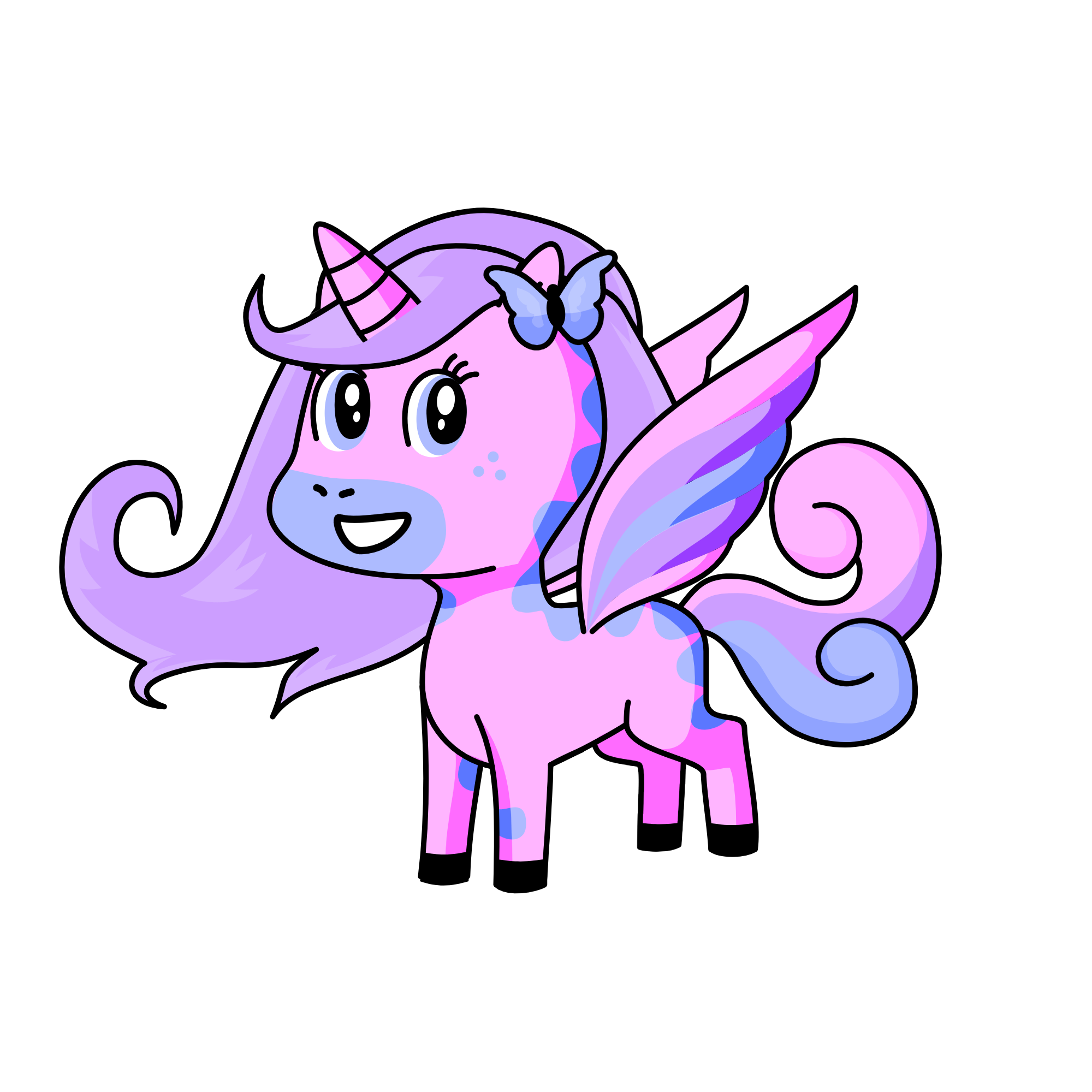 pastel bisexual, the unicorn