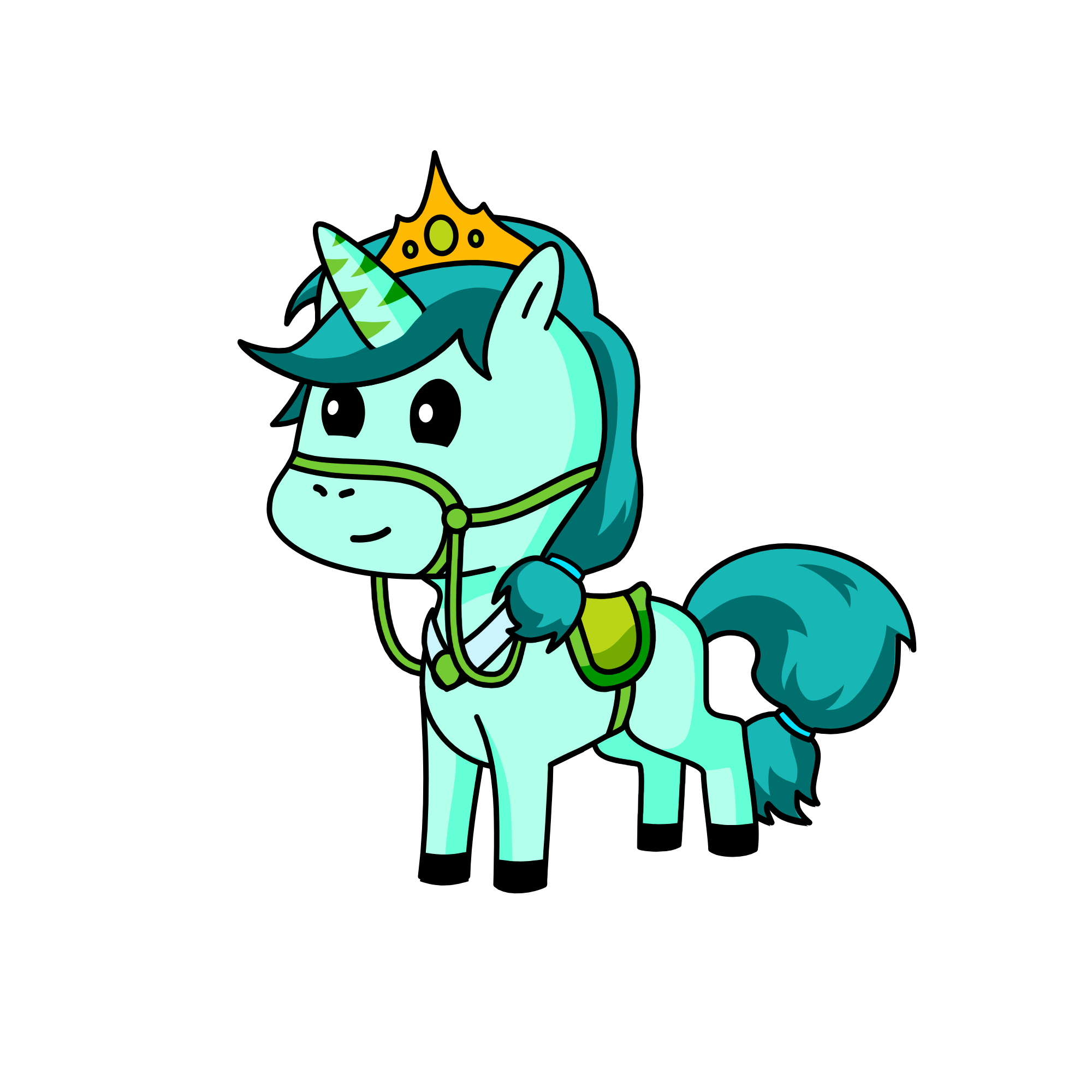 Mint harvester(lyla harp), the unicorn