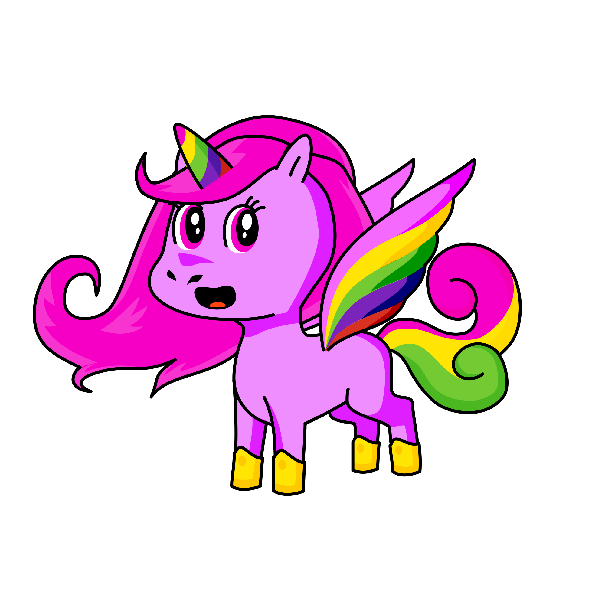 SunnyUnicorntwin, the unicorn