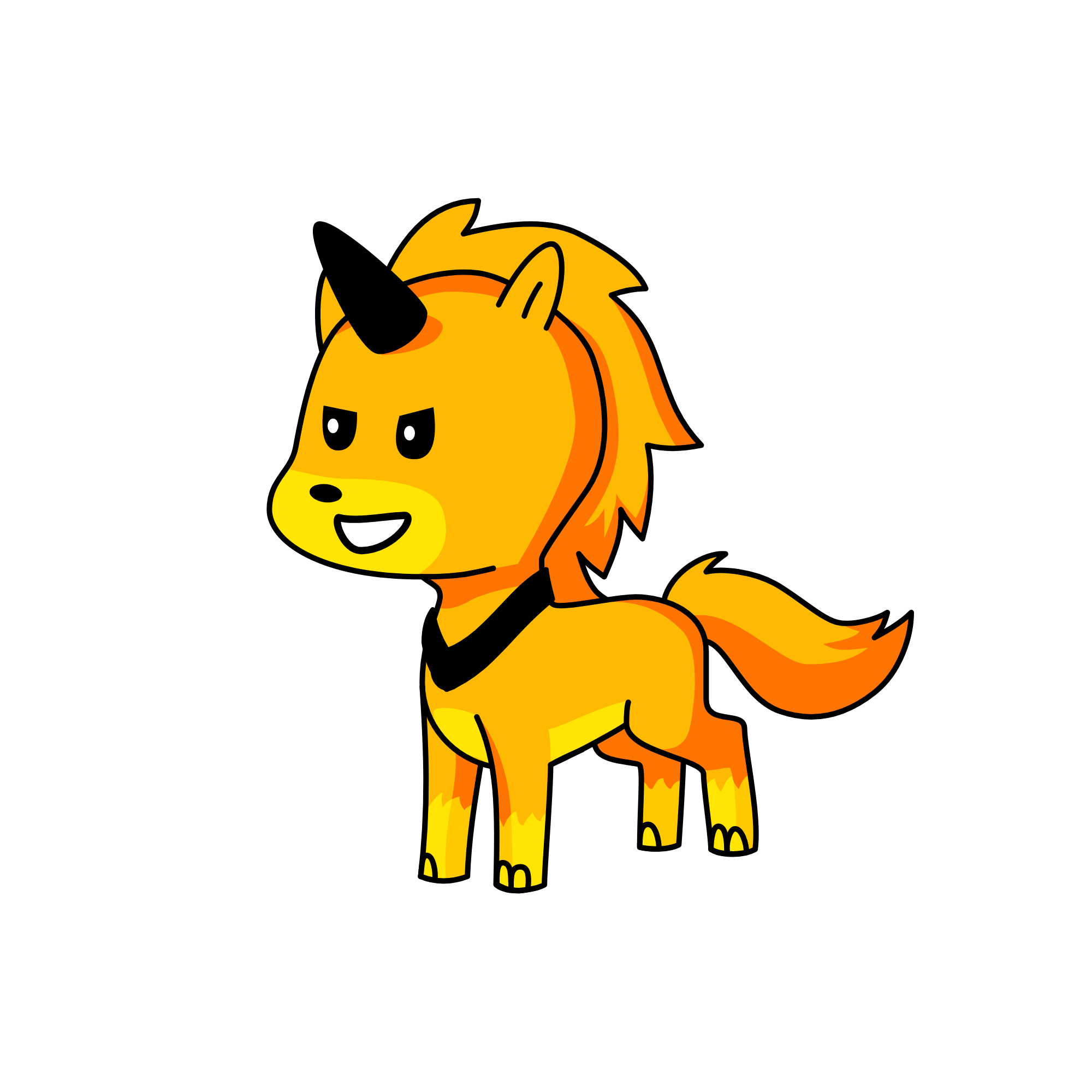 Golden Freddy, the unicorn