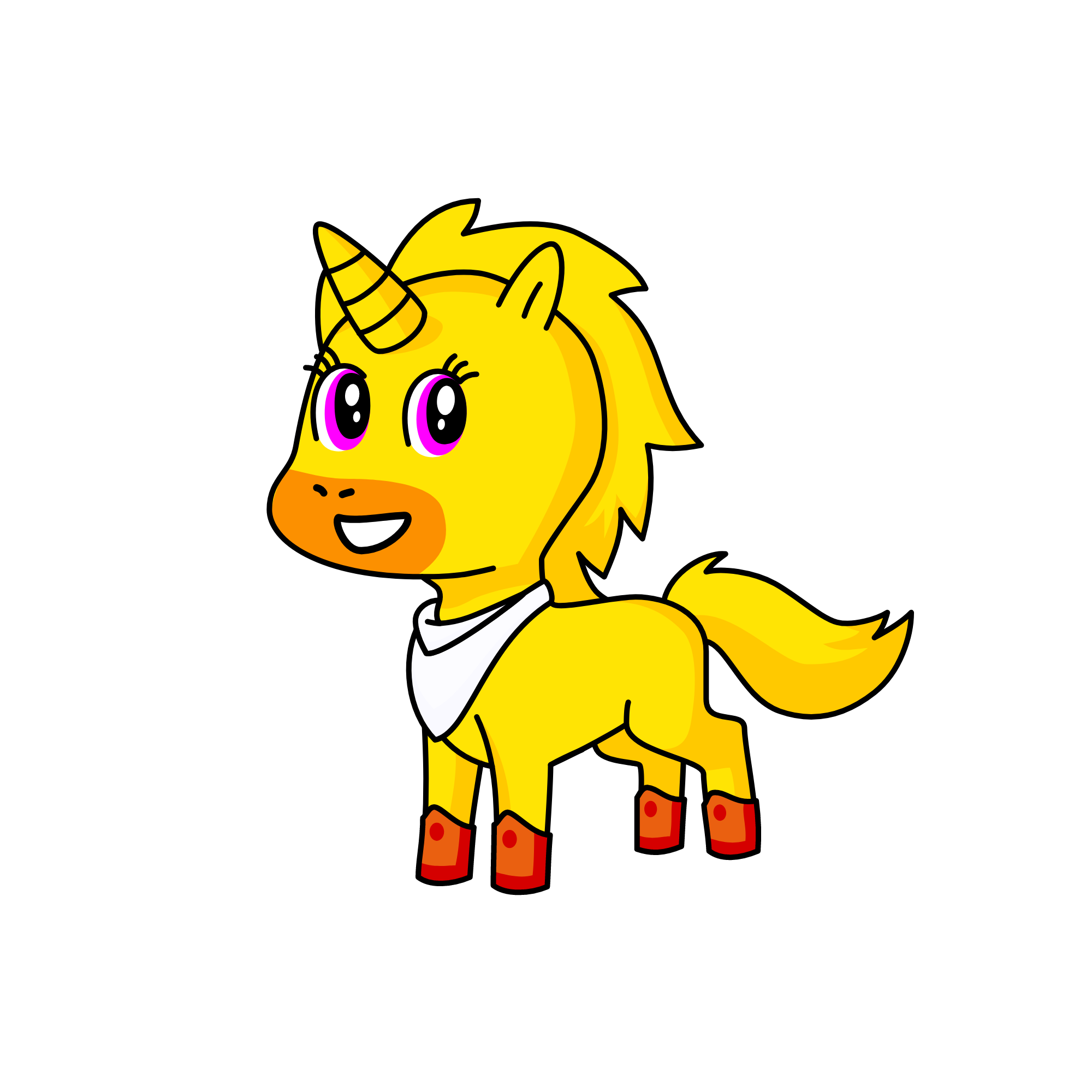 Chica, the unicorn