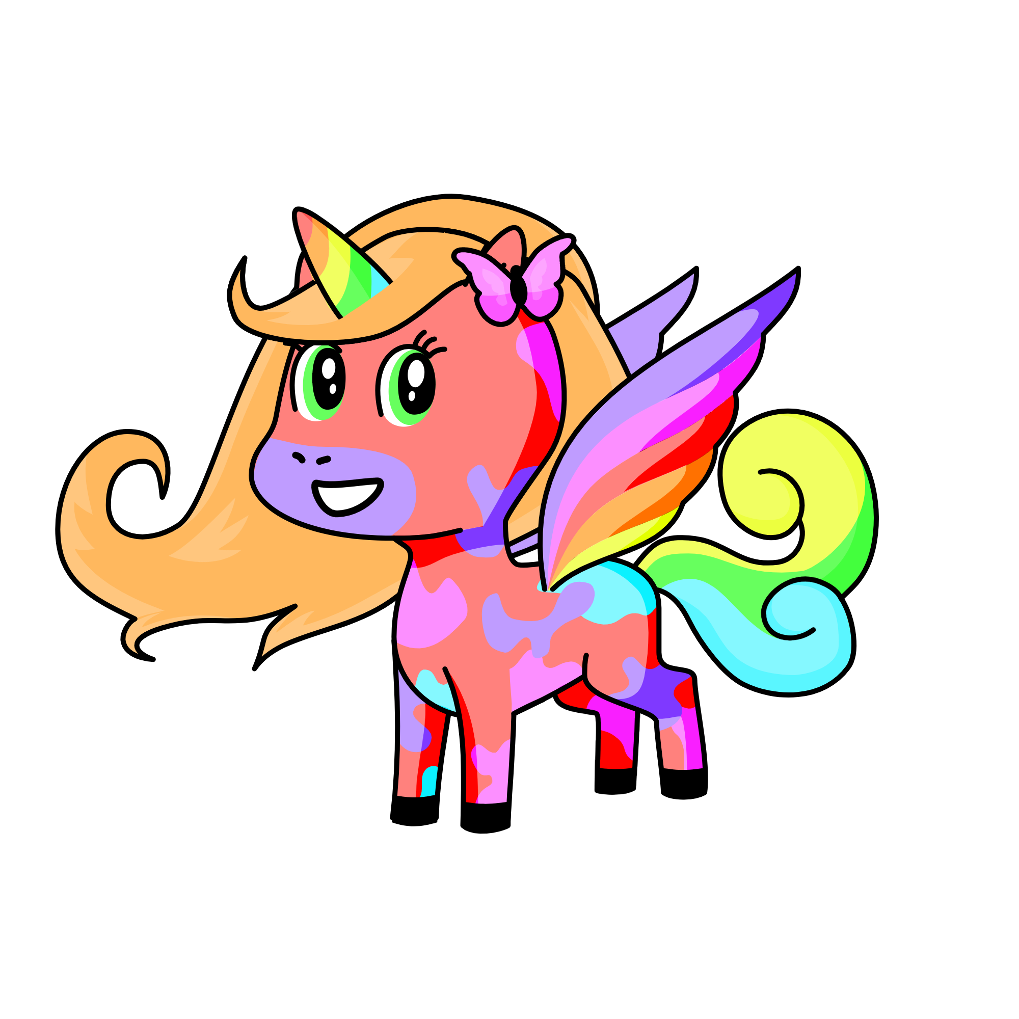 Is It Pastel?, the unicorn