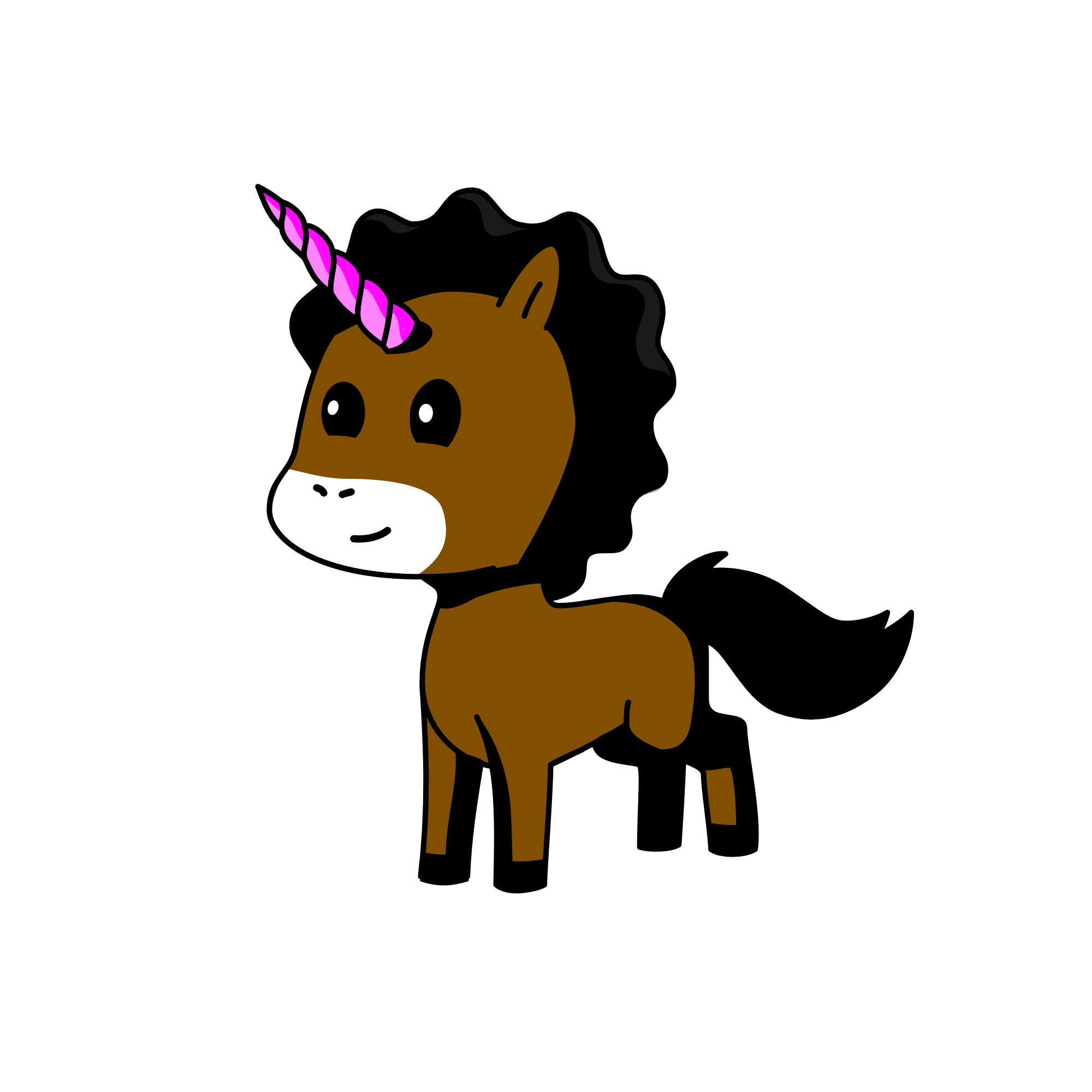 Bisbille, the unicorn